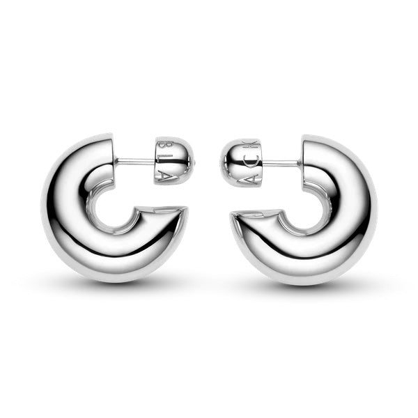 Prima Hoop Large Silver Pair