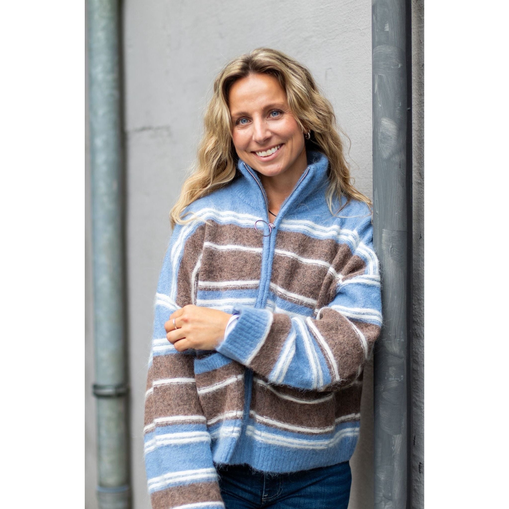 Tine Stripe Cardigan