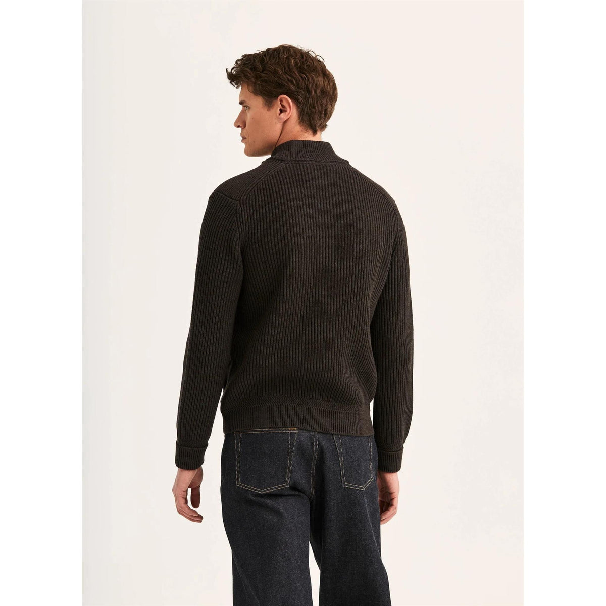 Duncan Zip Cardigan Herre