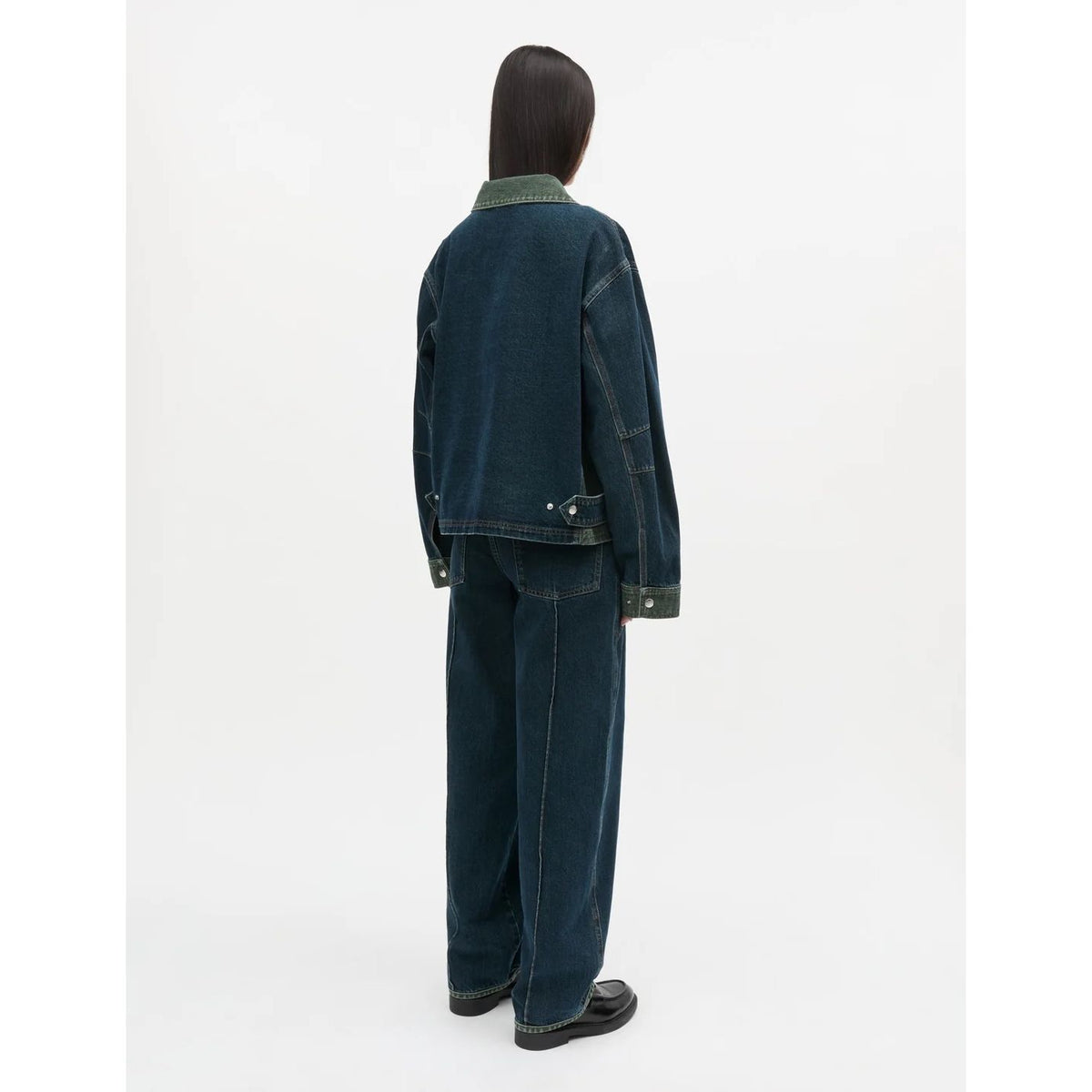 Double Denim Solar Jacket