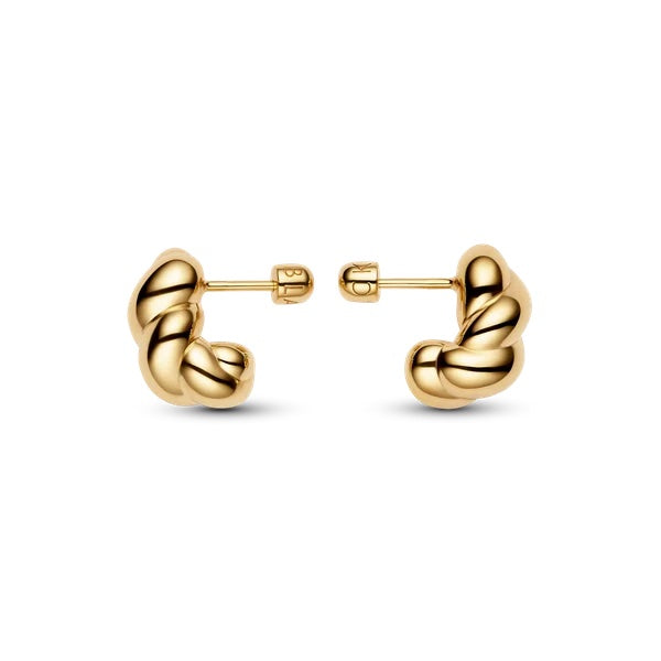 Robe Earring Small Gold Pair