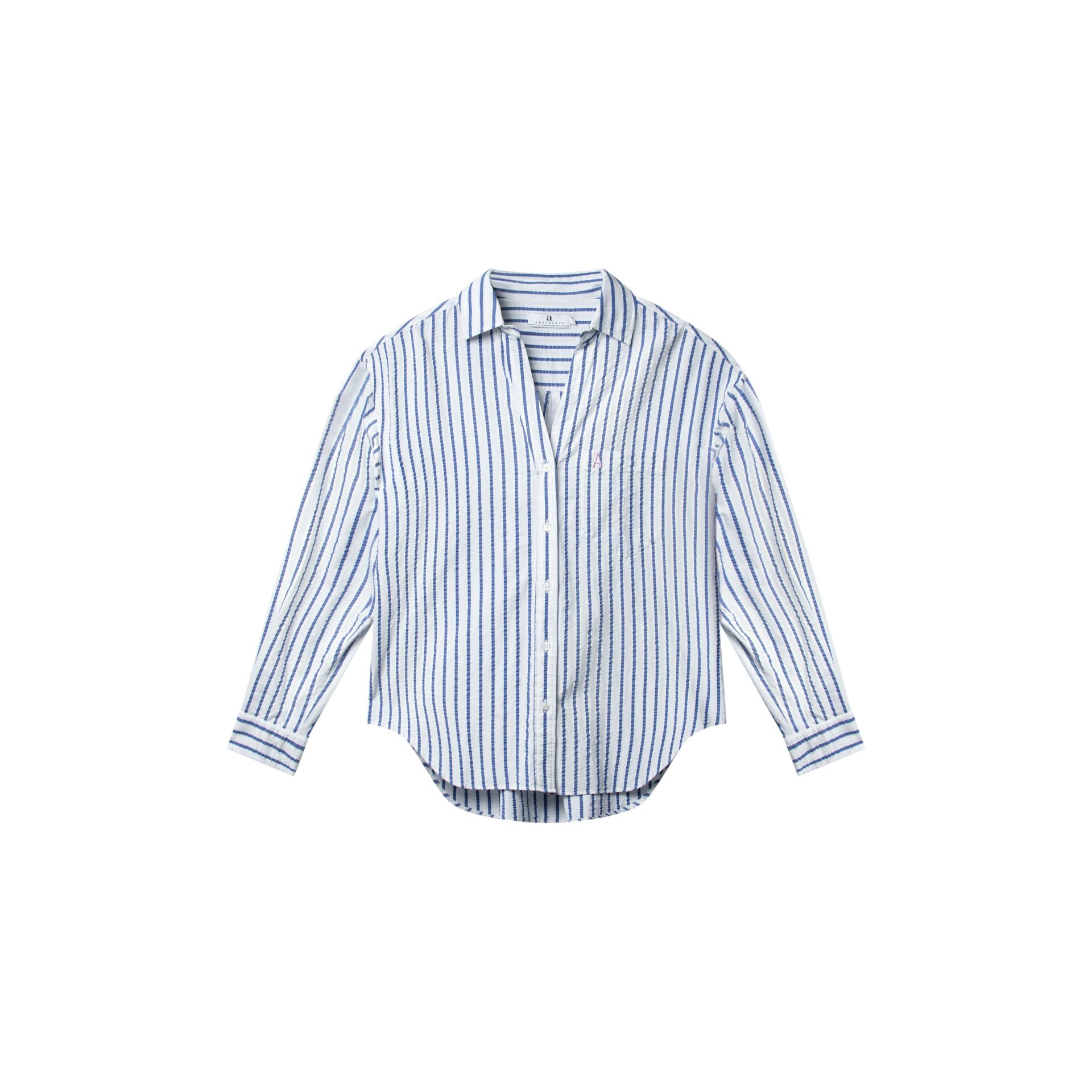 Venice Seersucker Butcher Stripe