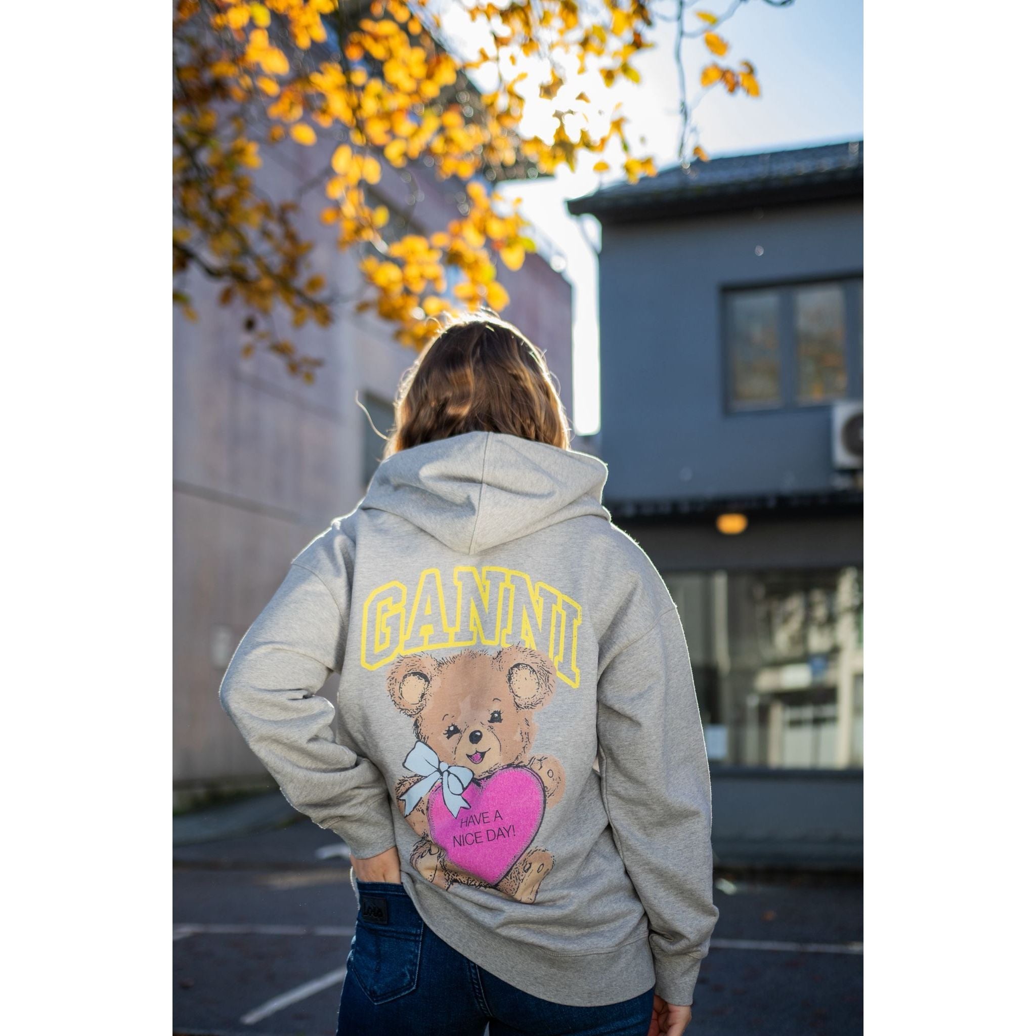 Isoli Teddy Oversized Zip Hoodie