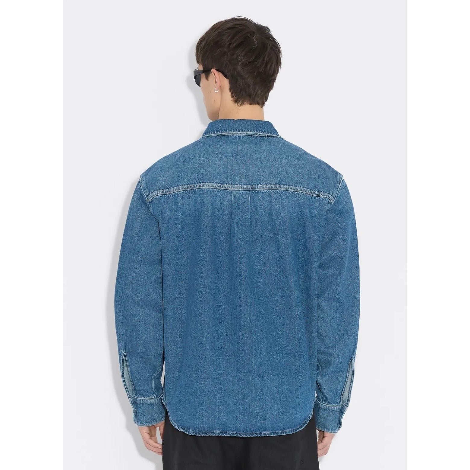 M Relaxed Denim Shirt Herre