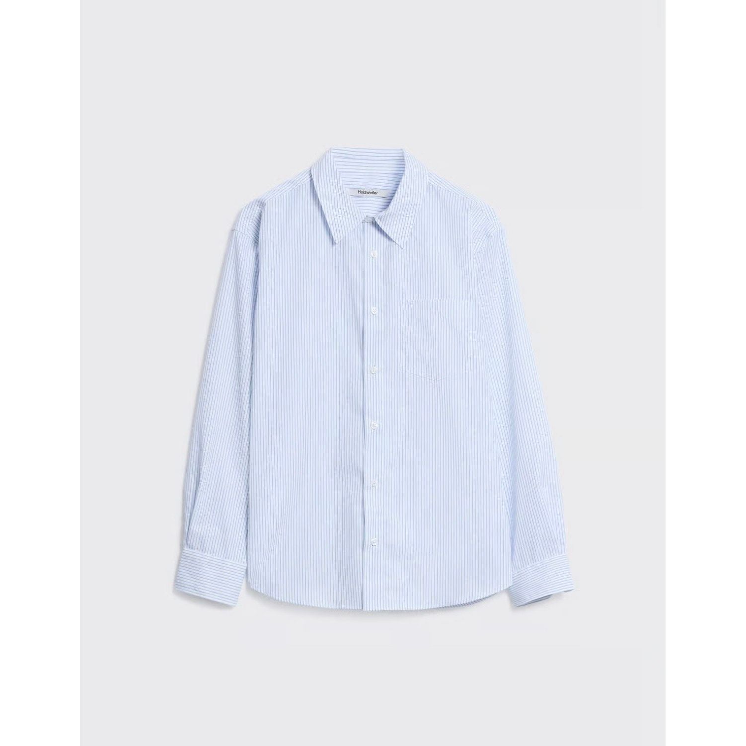 Regular Poplin Shirt Herre