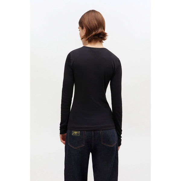 Soft Cotton Rib Long Sleeve