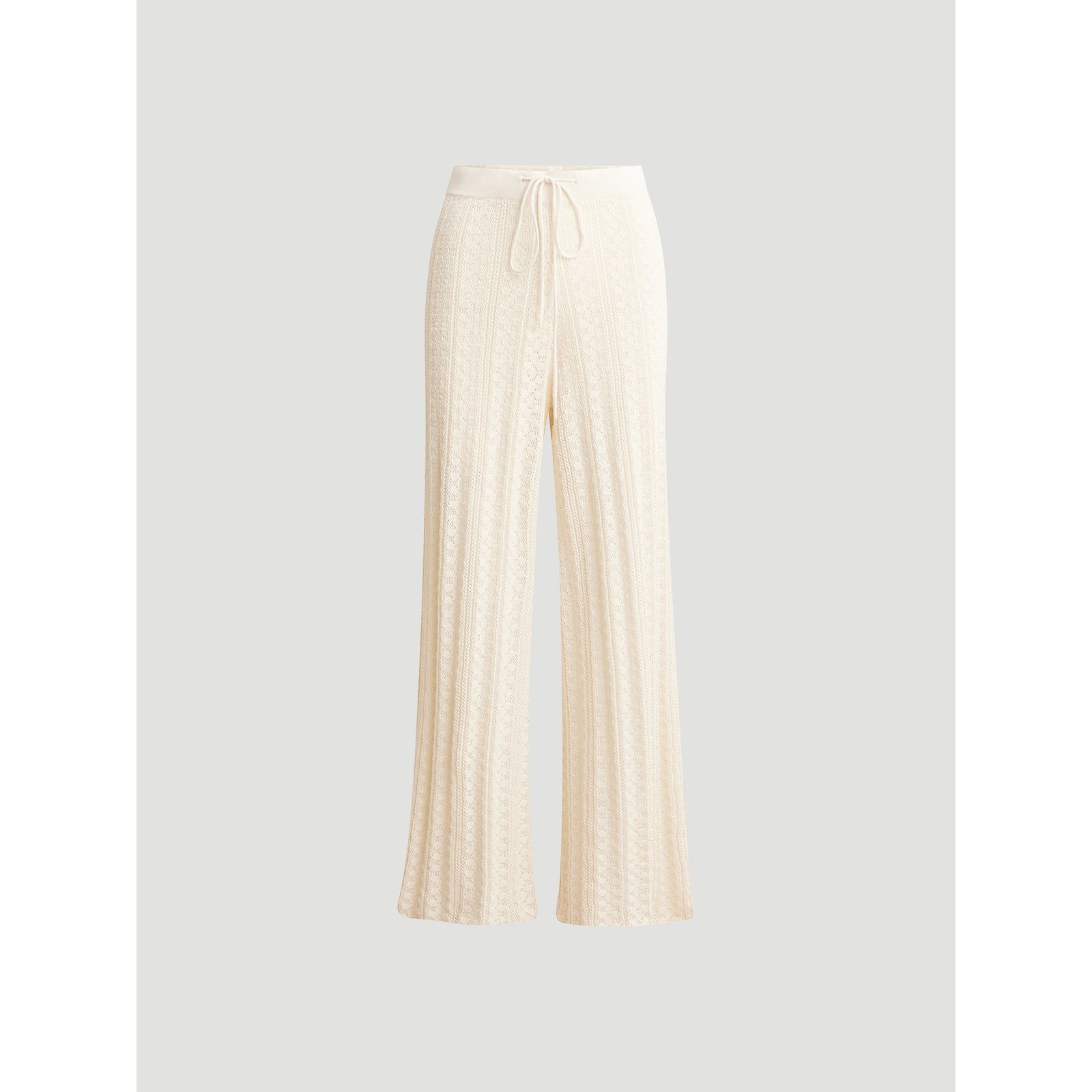 Thiril Crochet Knit Trousers