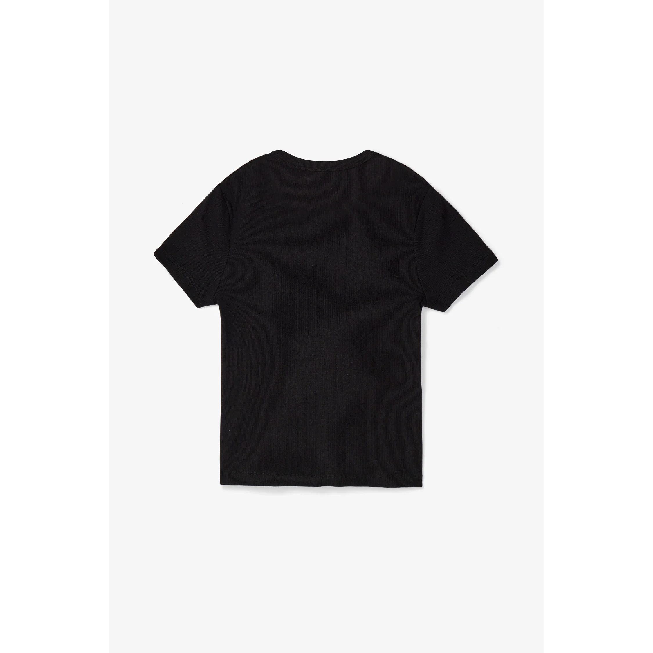 Fitted Rib T-Shirt