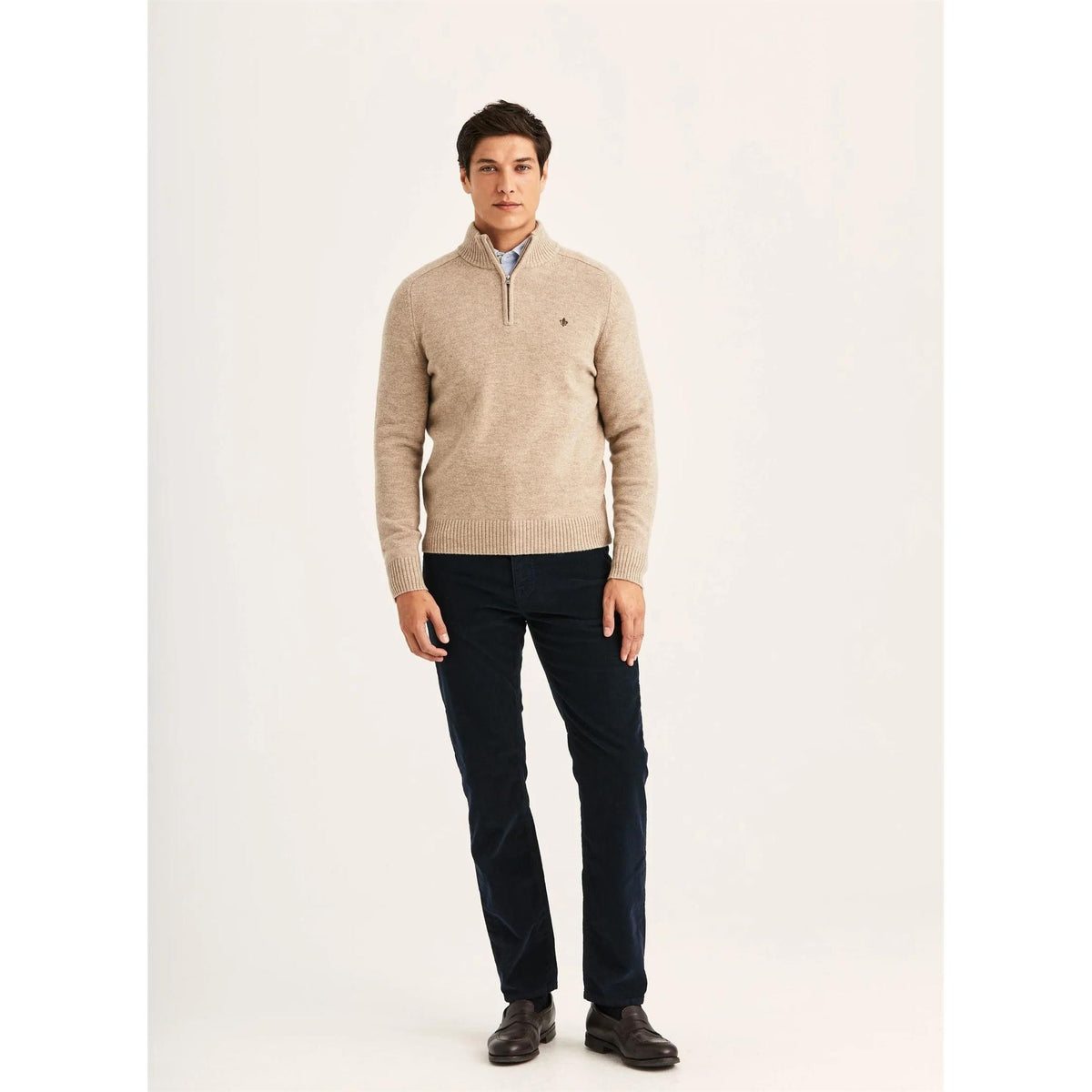 Hertford Half Zip Herre