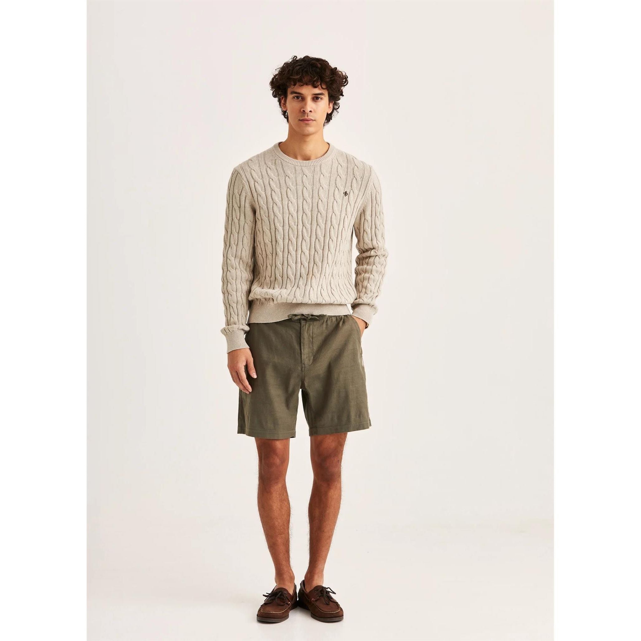 Fenix Linen Shorts Herre