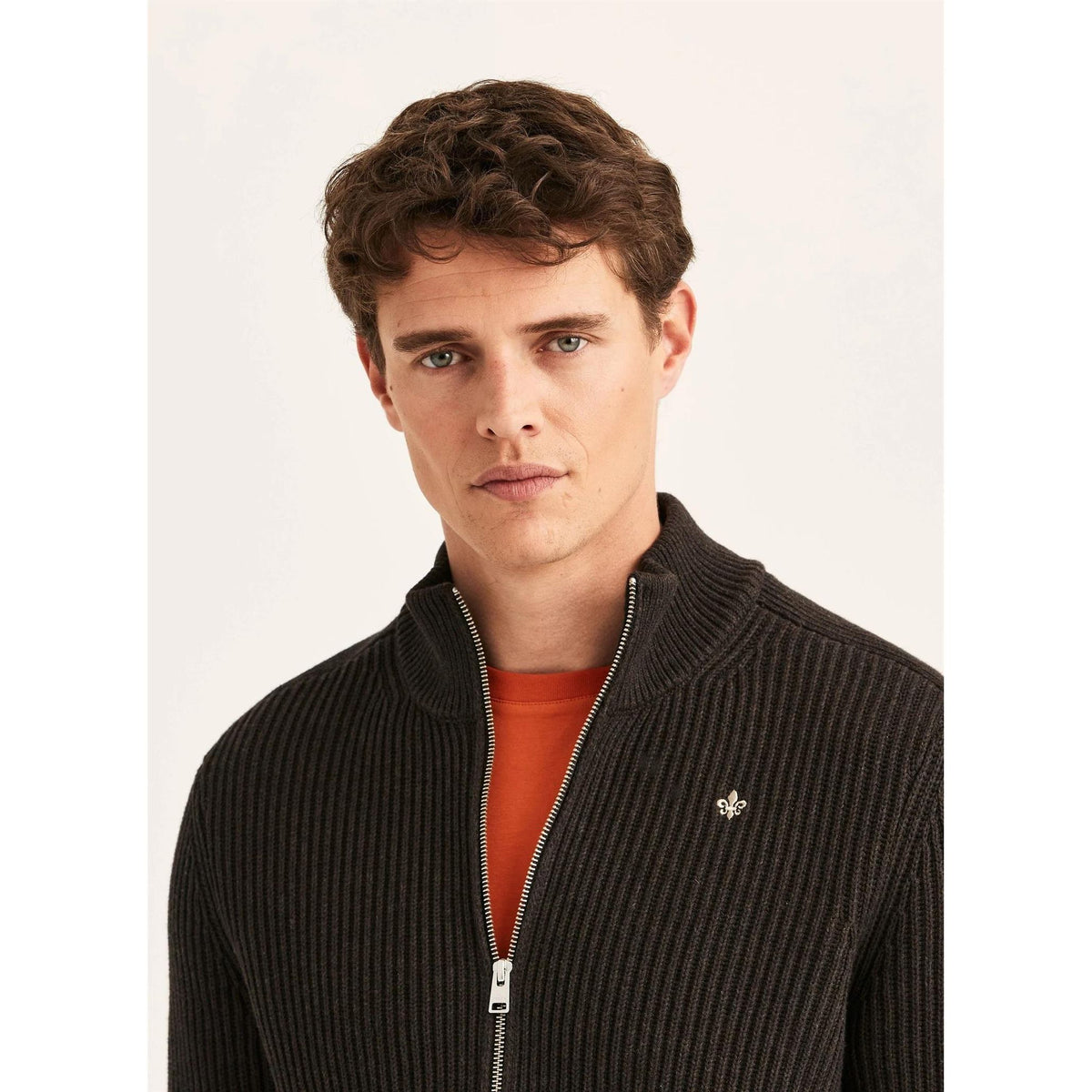 Duncan Zip Cardigan Herre