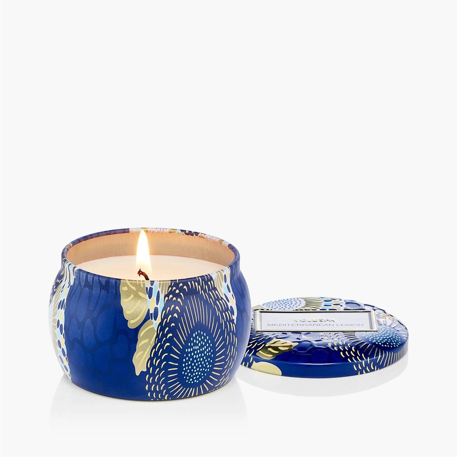 Mini Tin Candle - Mediterranean lemon 113G
