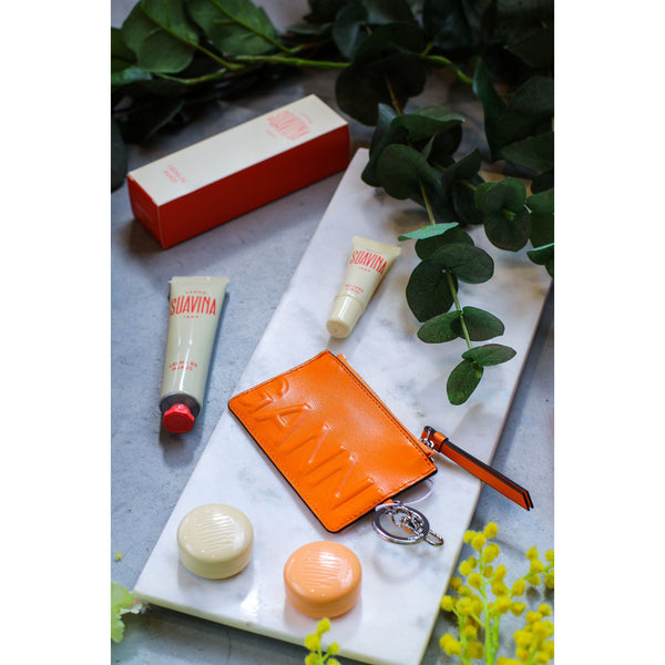 Banner Zipped Coin Purse Oransje