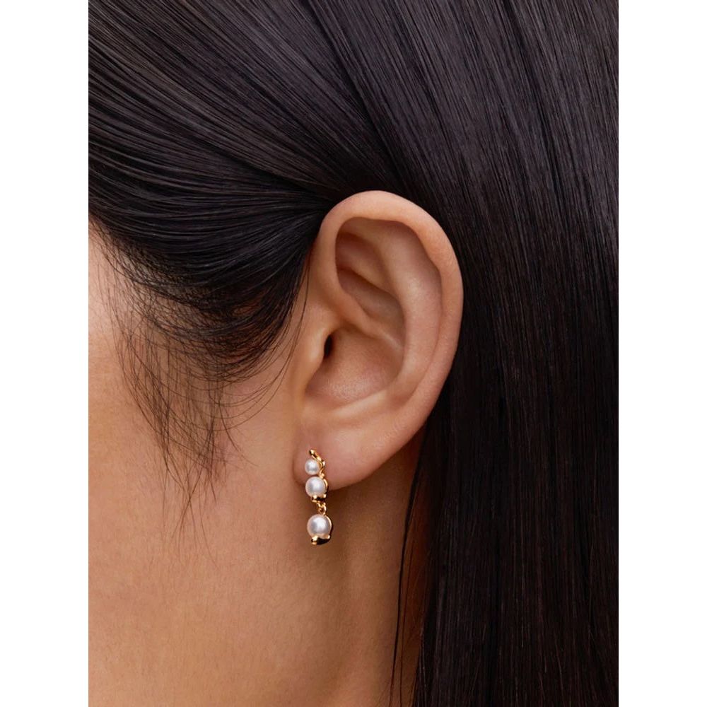 Shibuya San Stud Goldplated