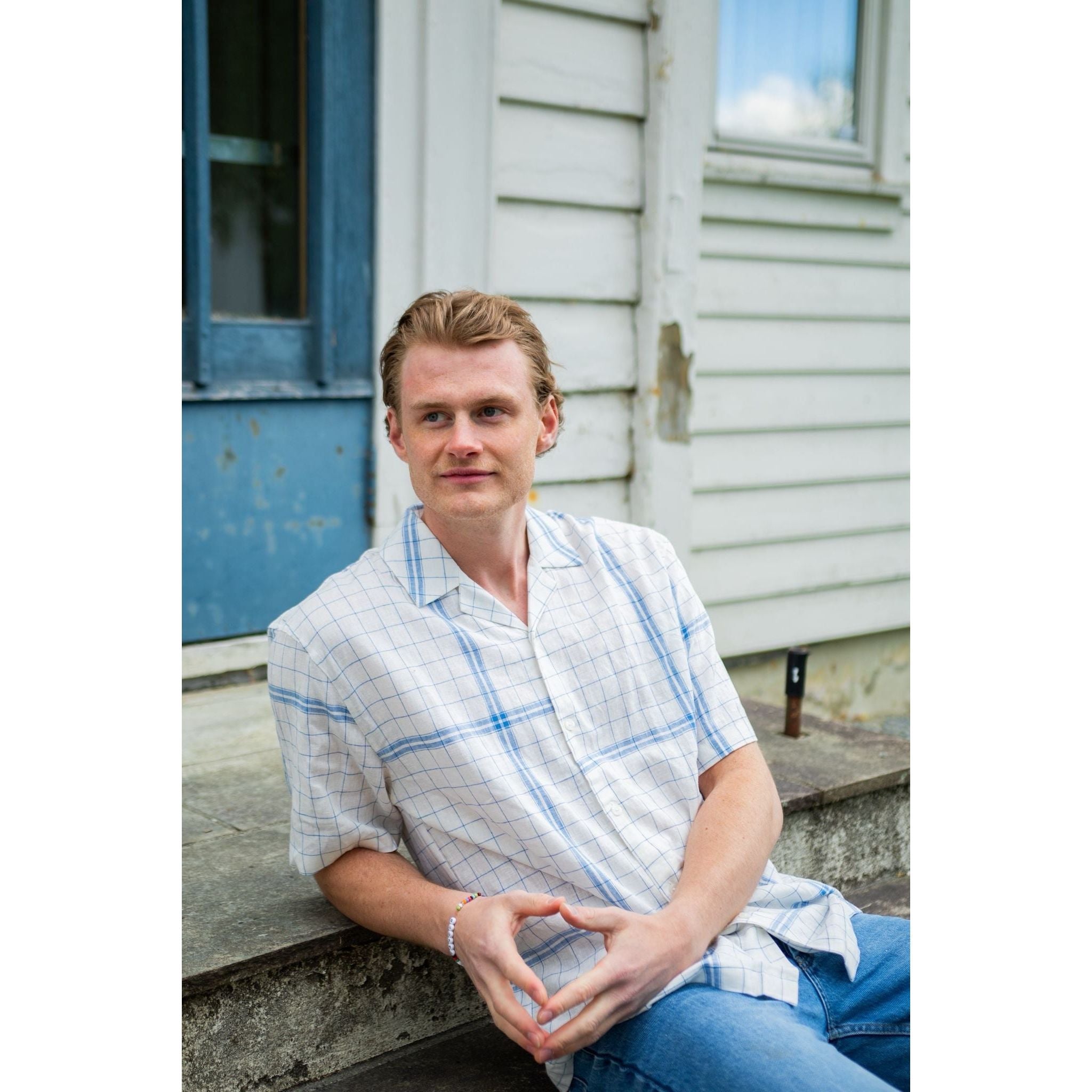 Pier Check shirt herre