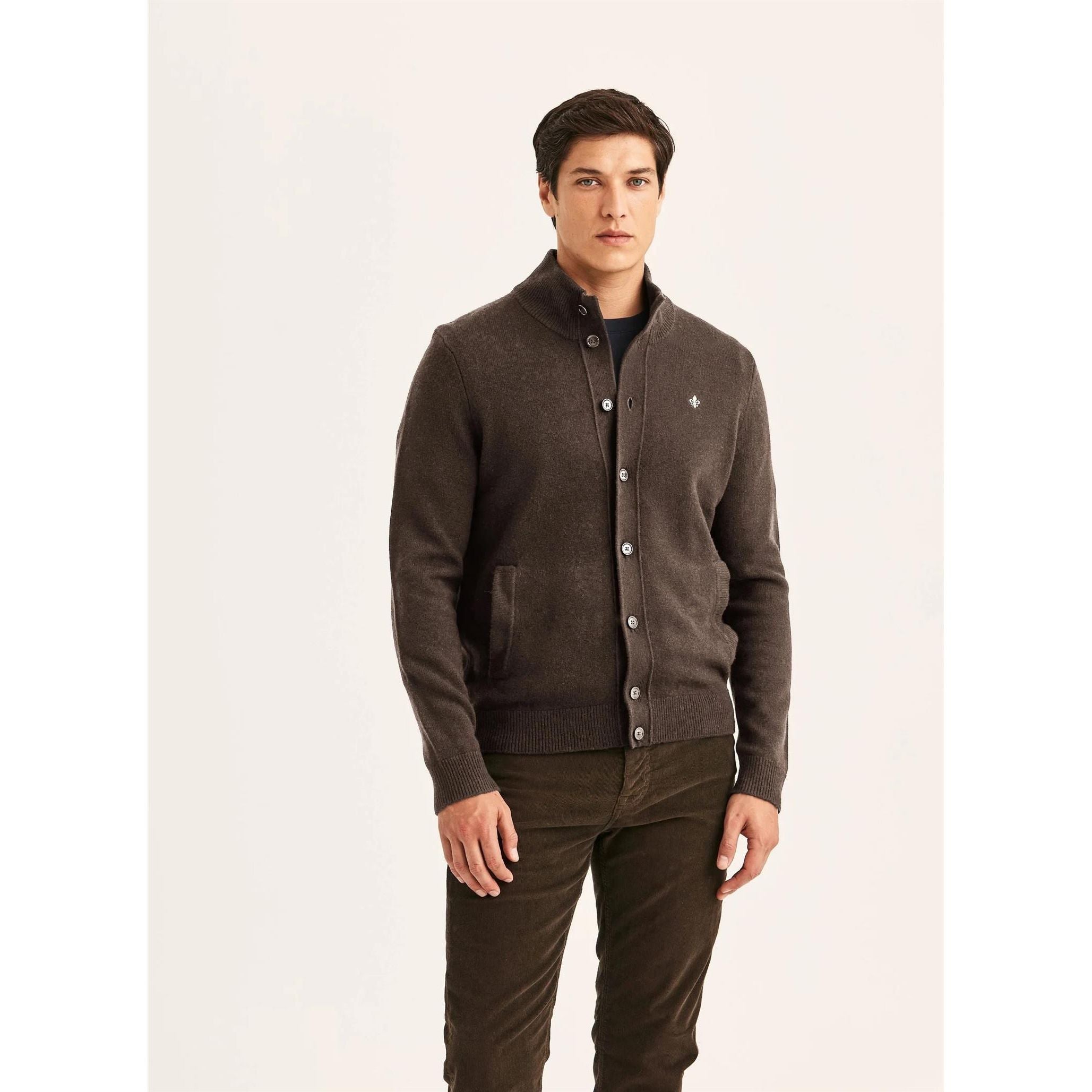 Hertford Button Cardigan Herre