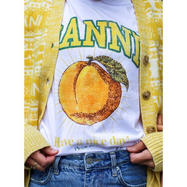 Basic Jersey Peach Relaxed T-shirt