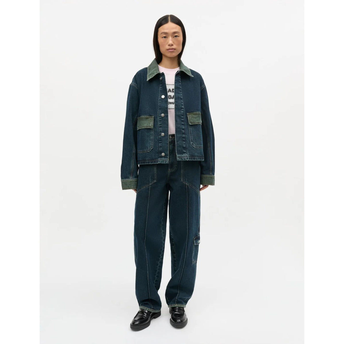 Double Denim Solar Jacket