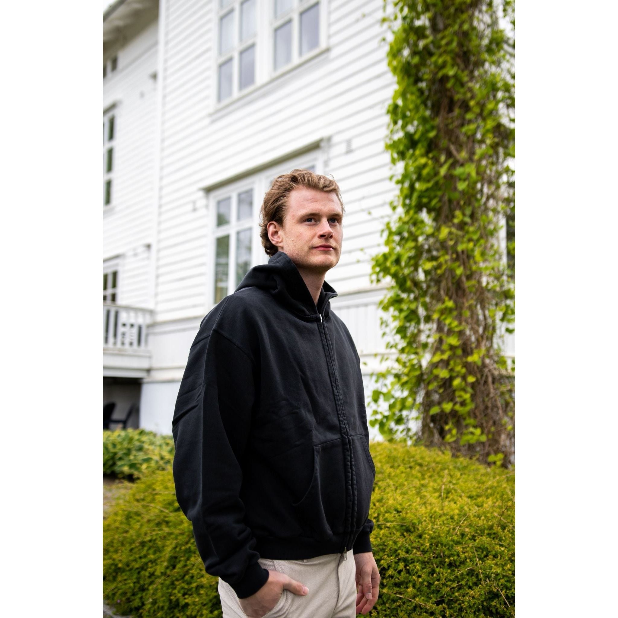 Oversized Double Zip Hoodie