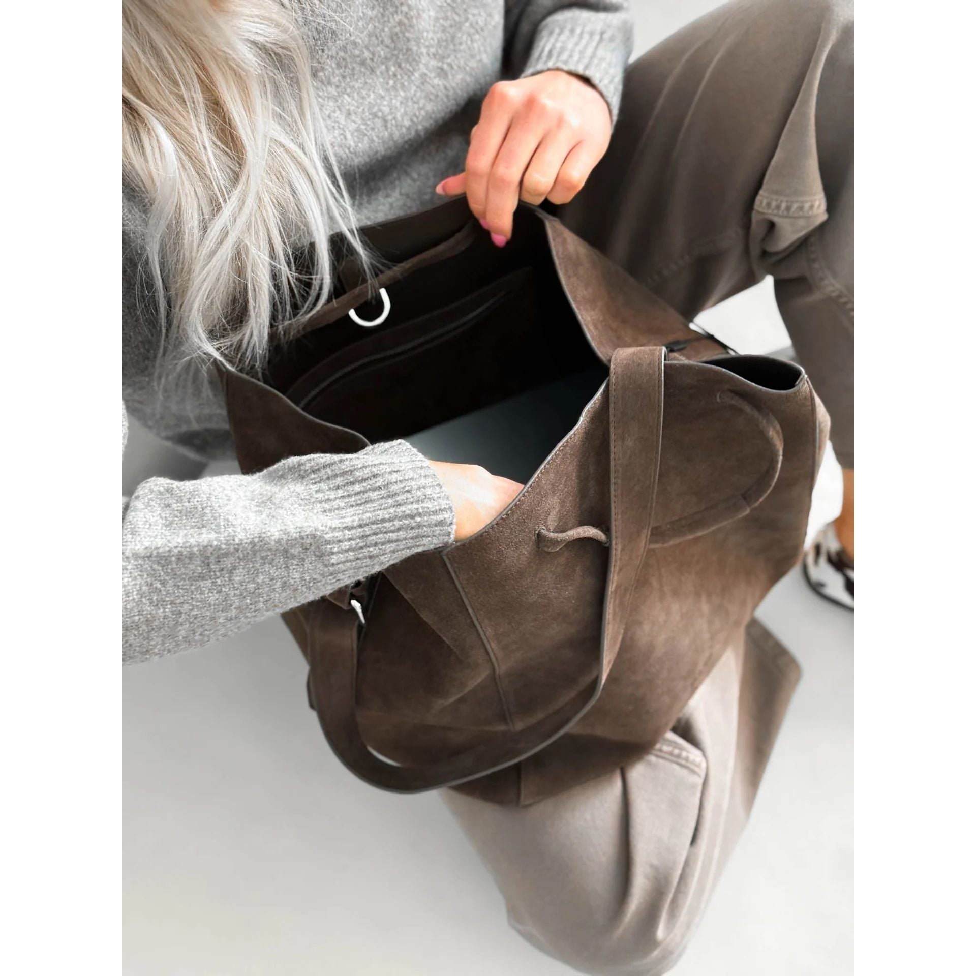 Sac Large Suede
