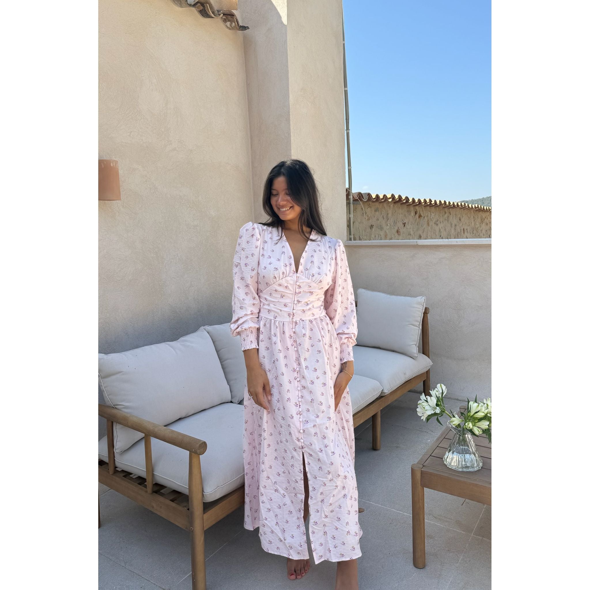 Adelic Long SS Dress