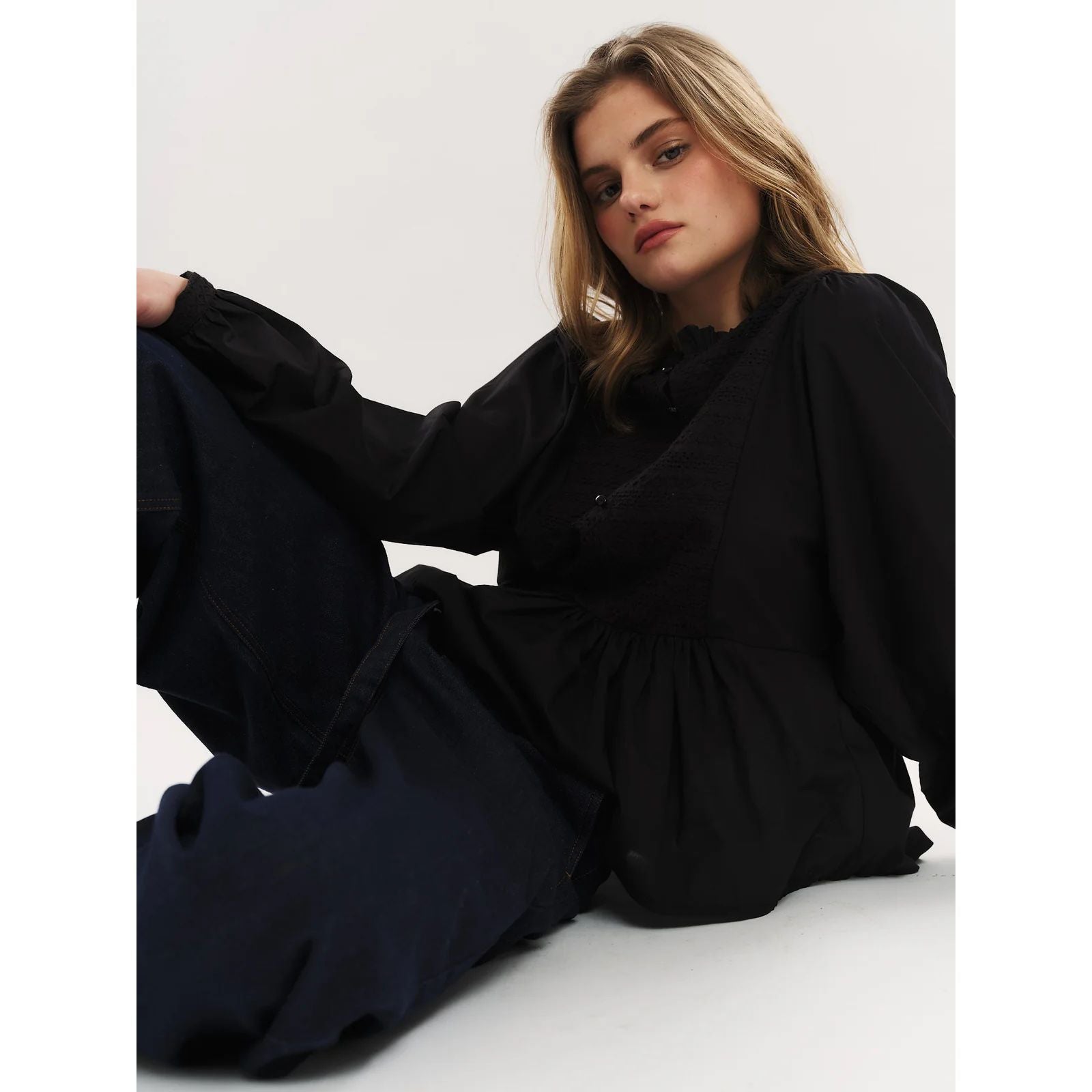 Ruby Button Blouse