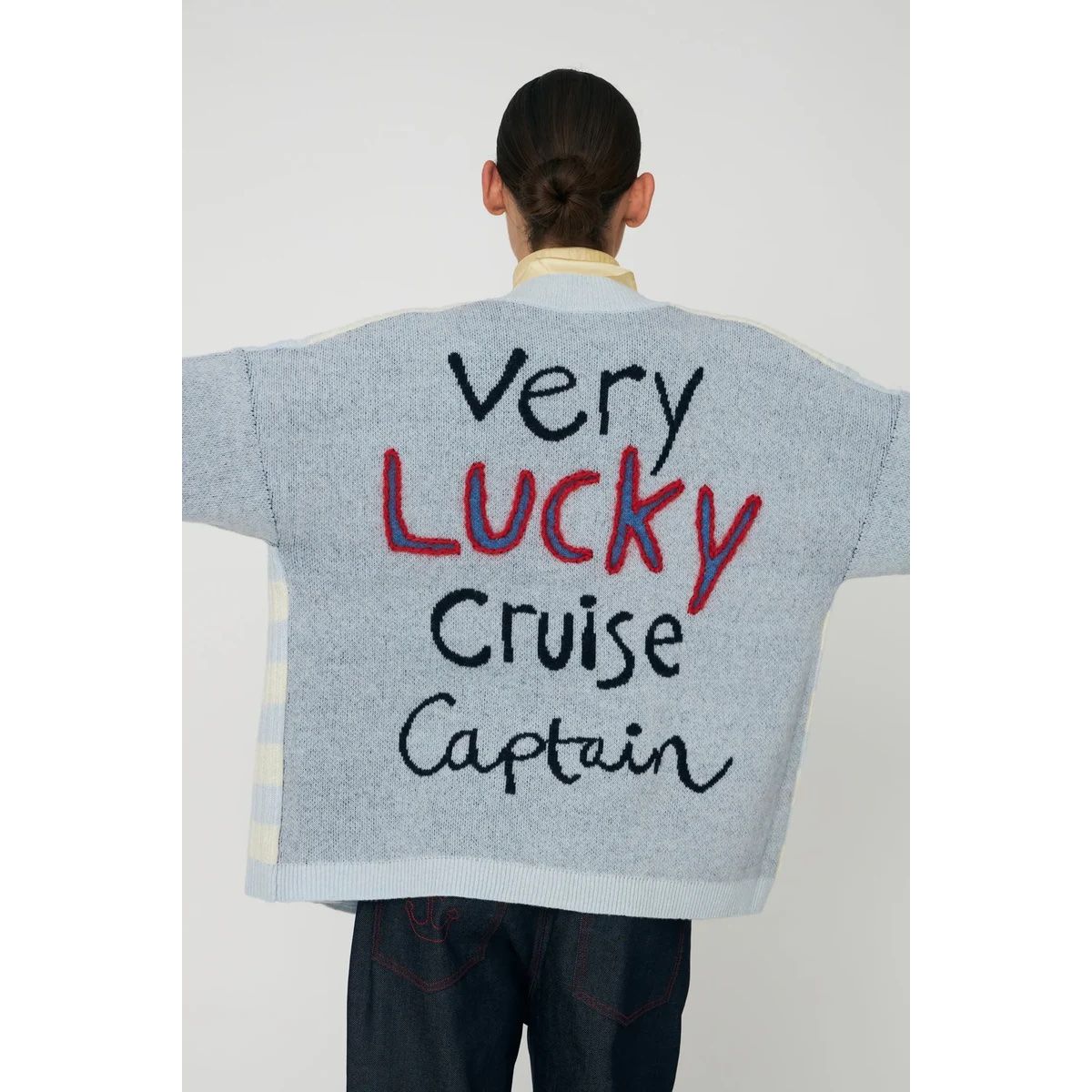 Wool Embroidered Cardigan