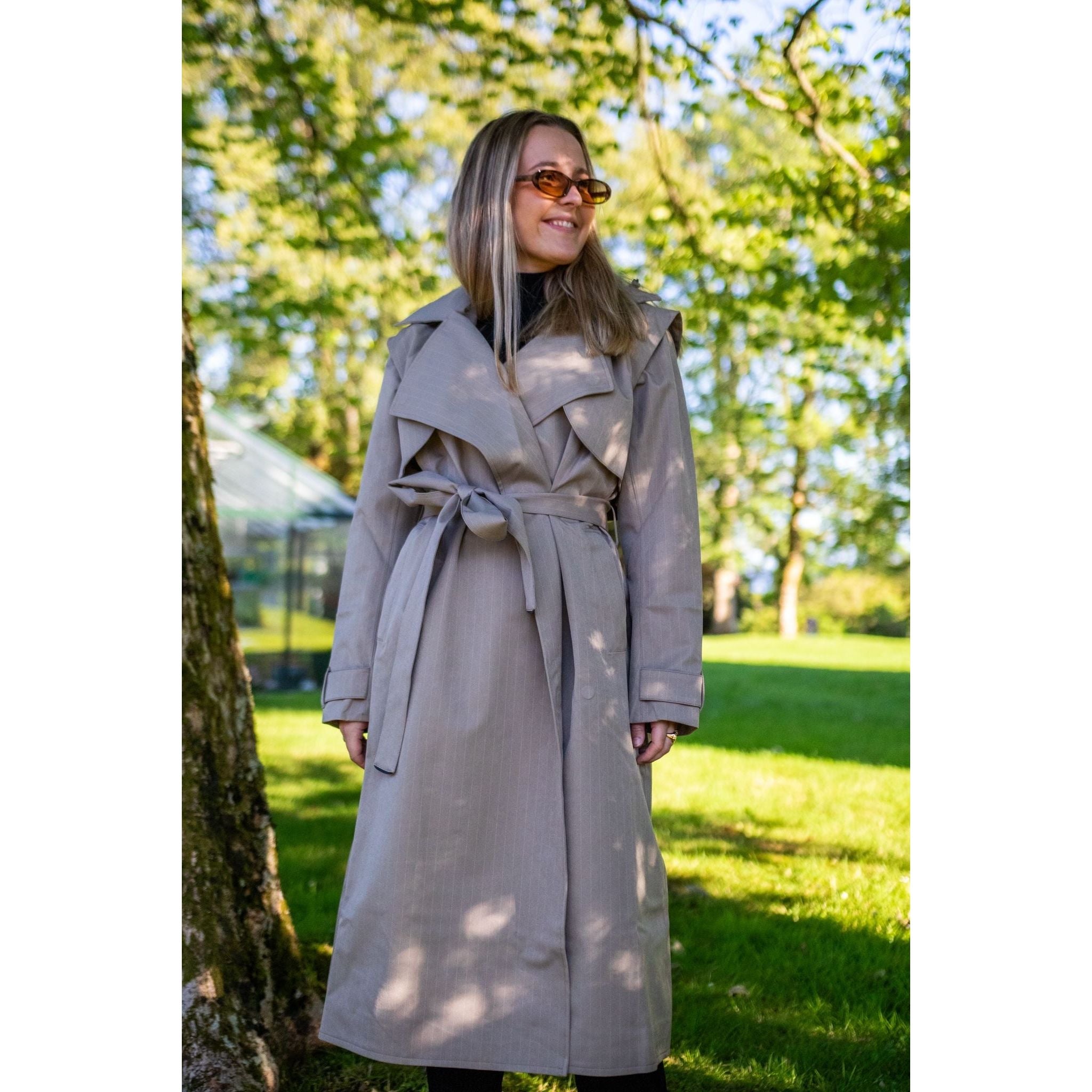Regndråpe Trench Coat