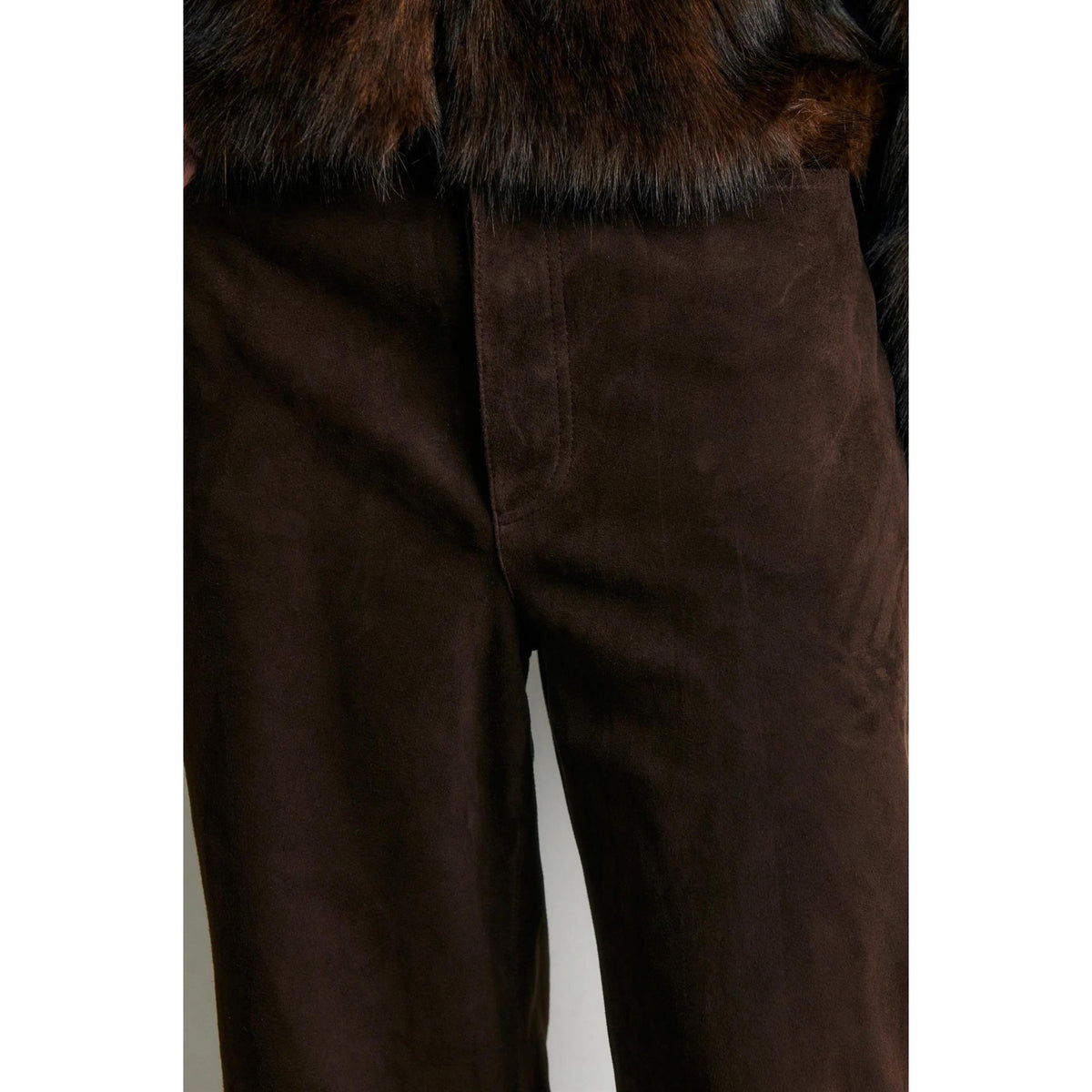 Zonie Suede Jeans