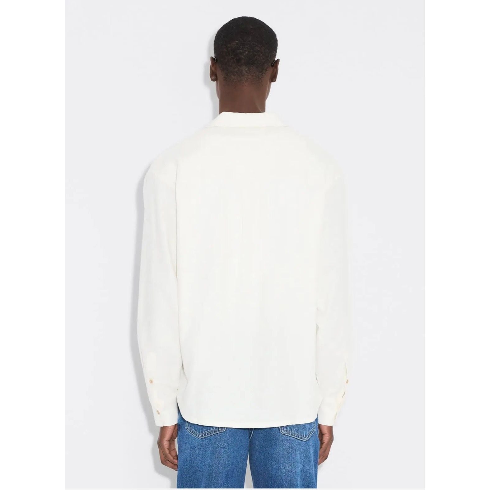 Regular Linen Shirt Herre