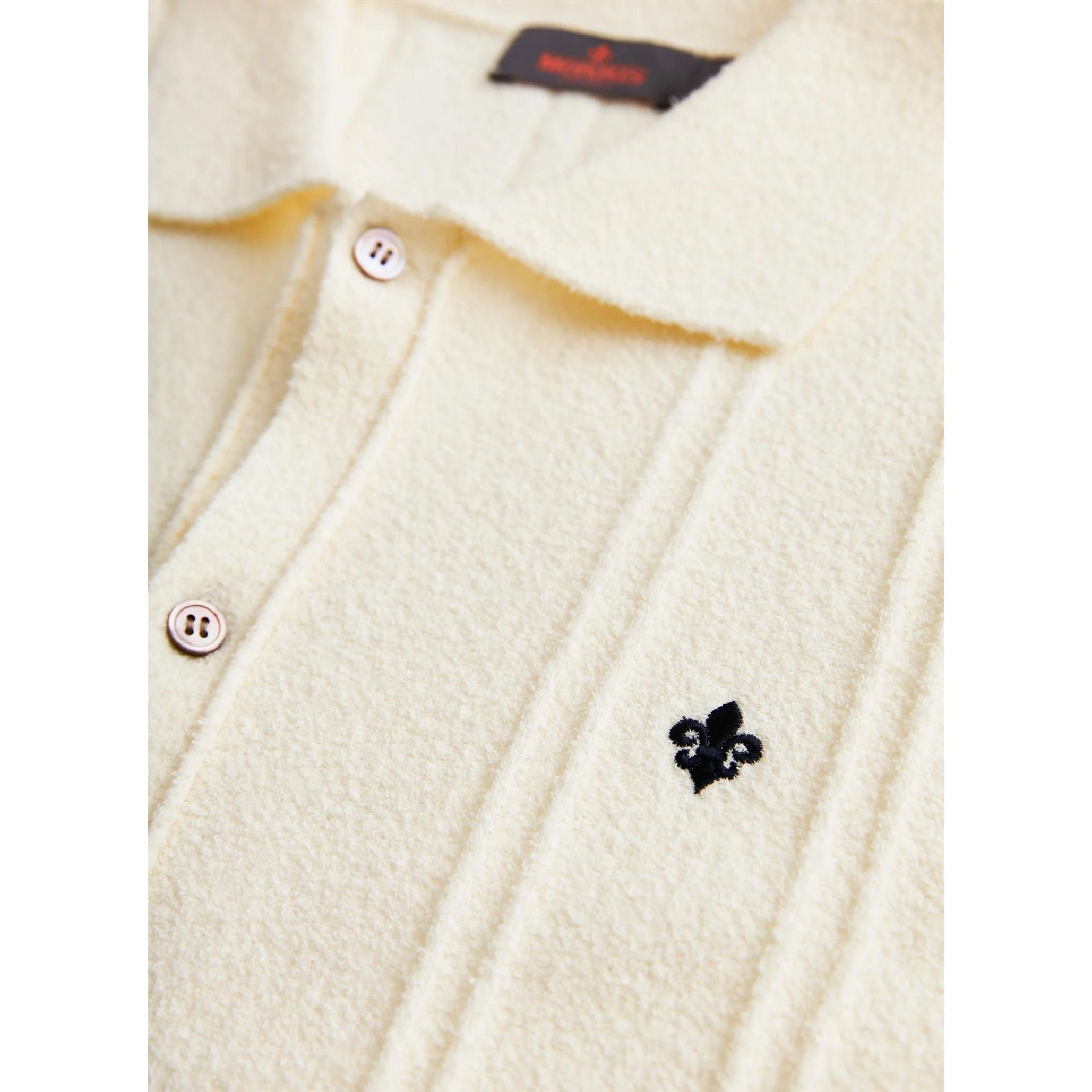 Clayton Knitted SS Shirt Herre