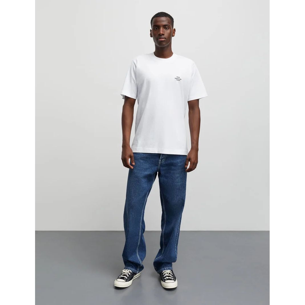 Cotton Jersey Frode Logo Tee Herre