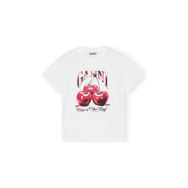 Basic Jersey Cherry Relaxed T-shirt