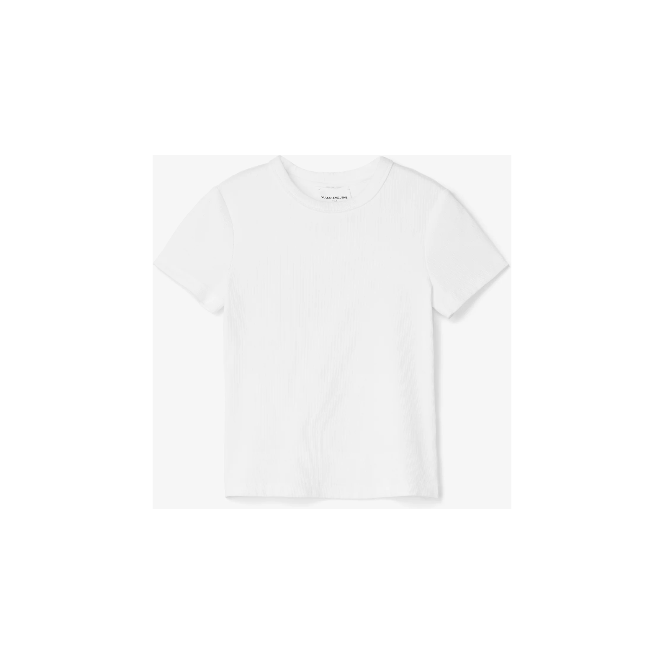 Fitted Rib T-Shirt