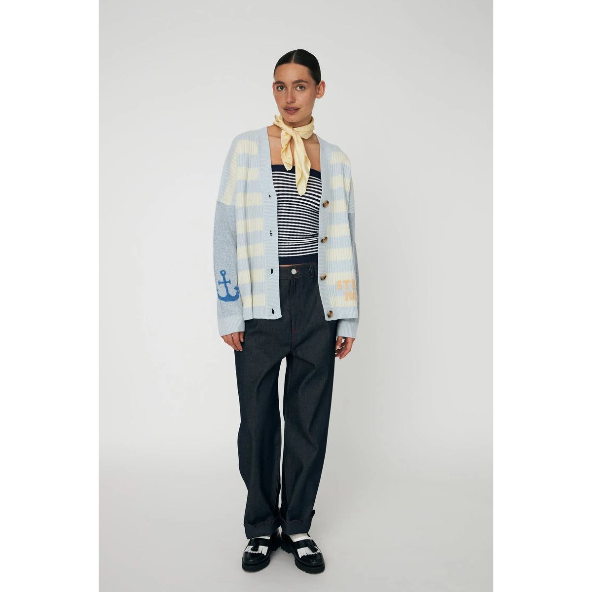 Wool Embroidered Cardigan