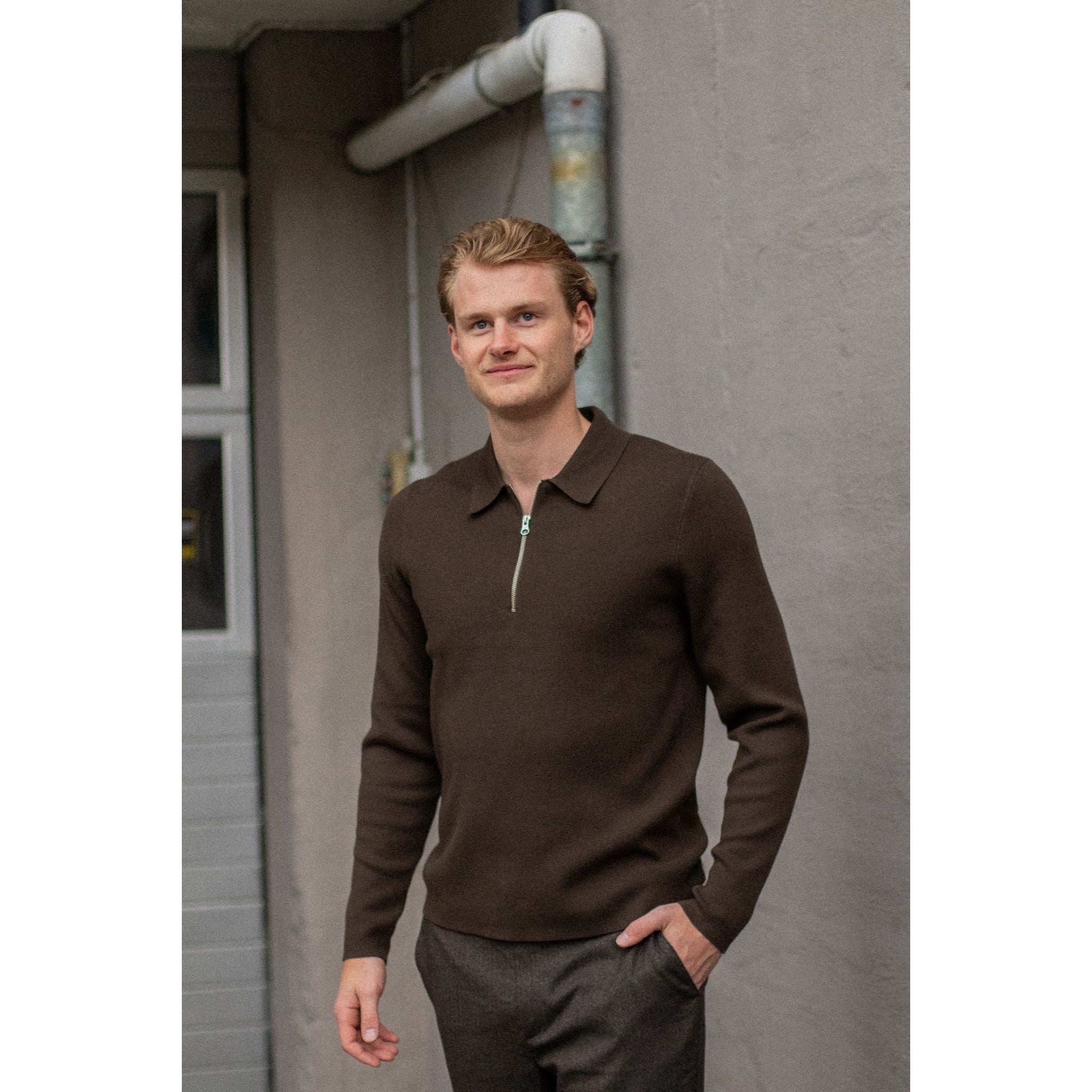 Guna Half Zip 10490 Herre