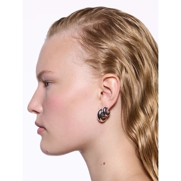Prima Hoop Large Silver Pair
