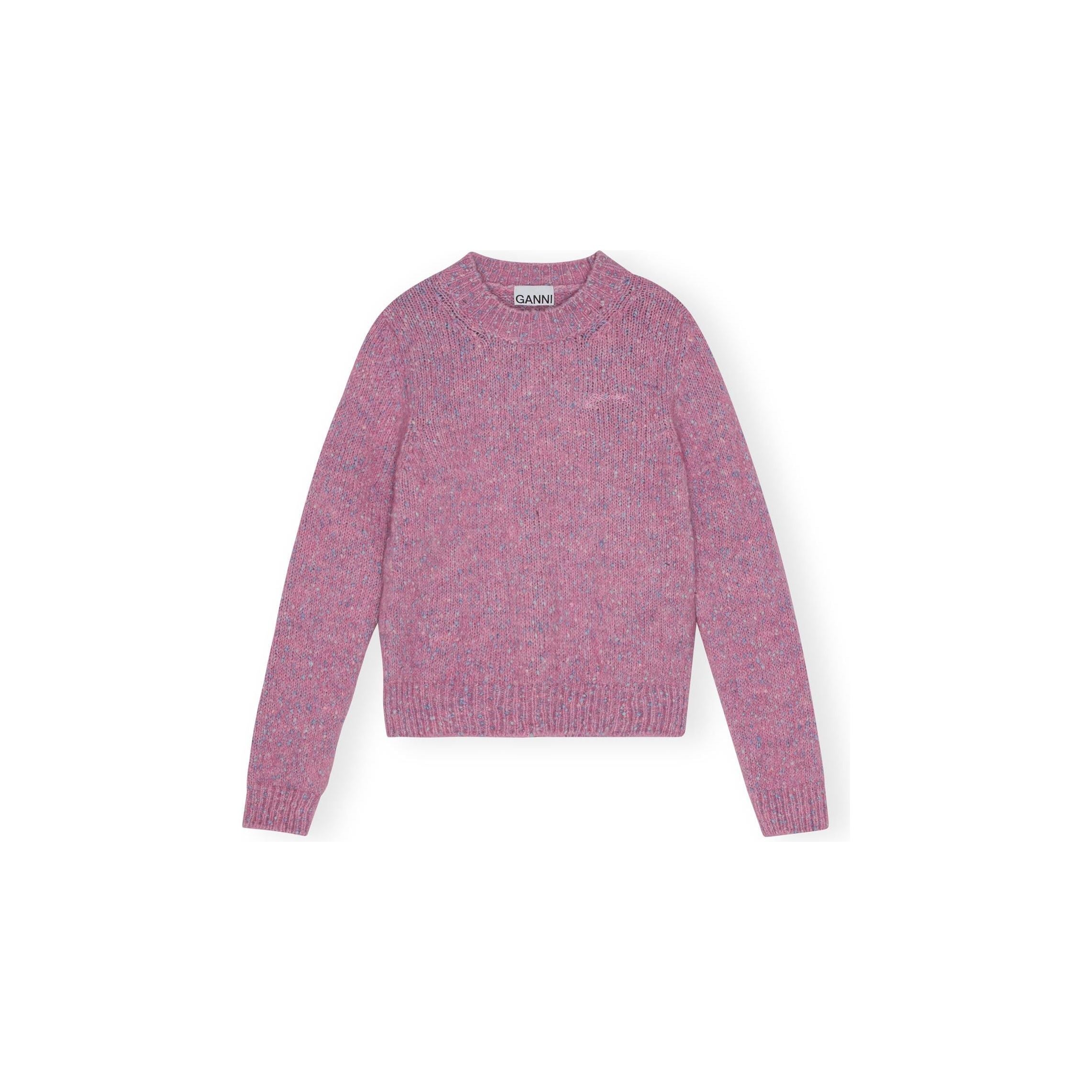 Alpaca cotton mix O-neck