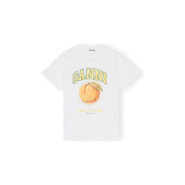 Basic Jersey Peach Relaxed T-shirt