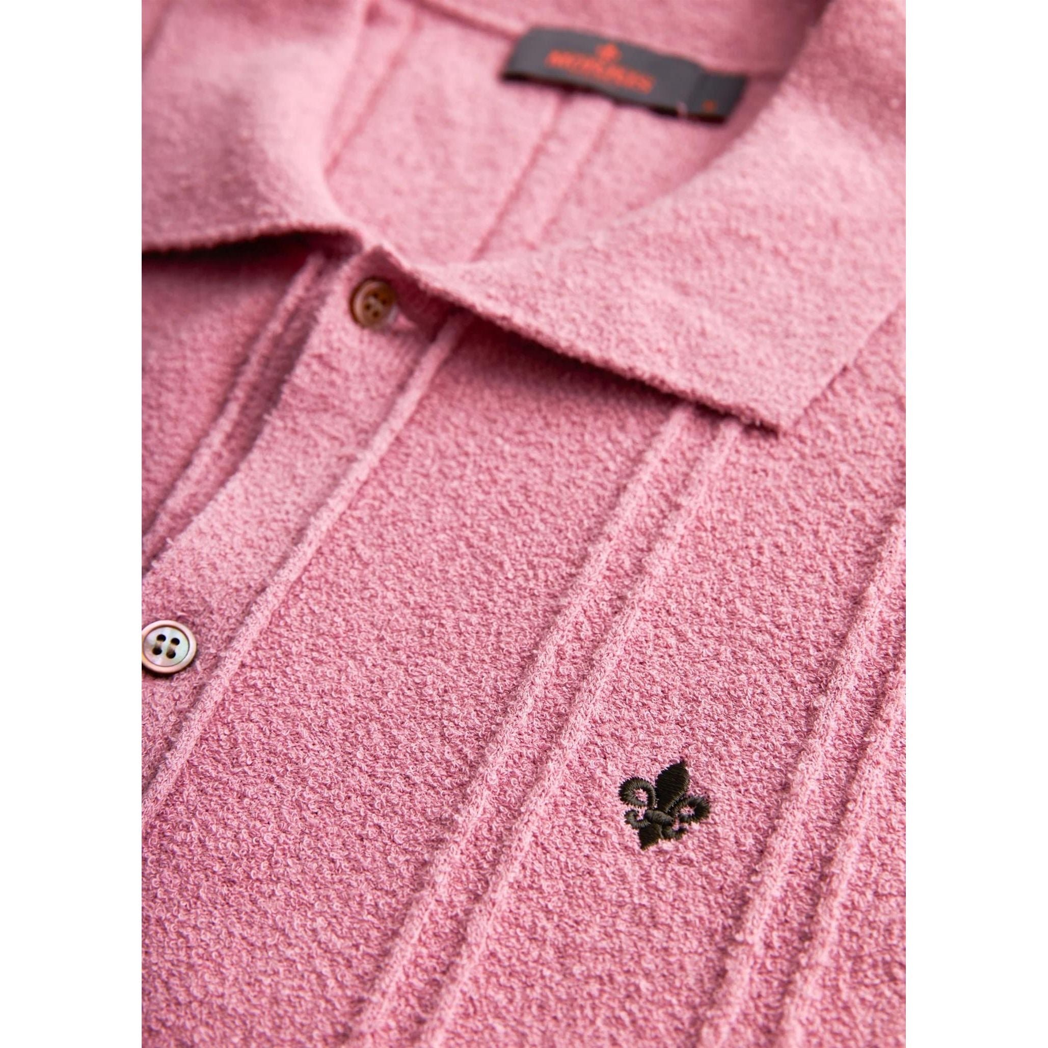 Clayton Knitted SS Shirt Herre