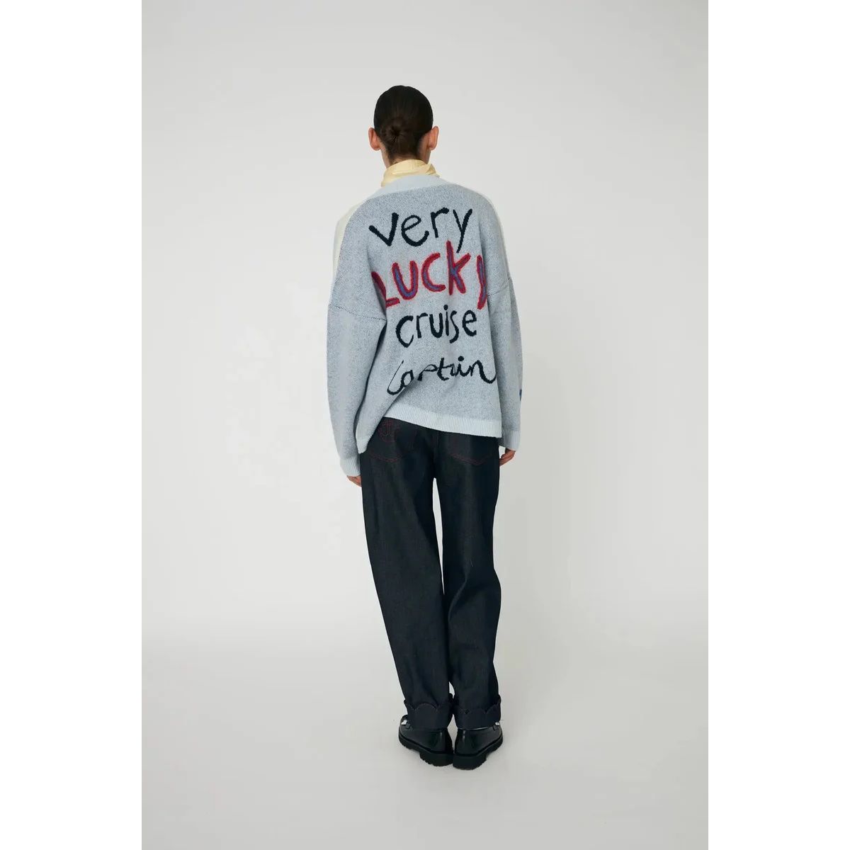 Wool Embroidered Cardigan
