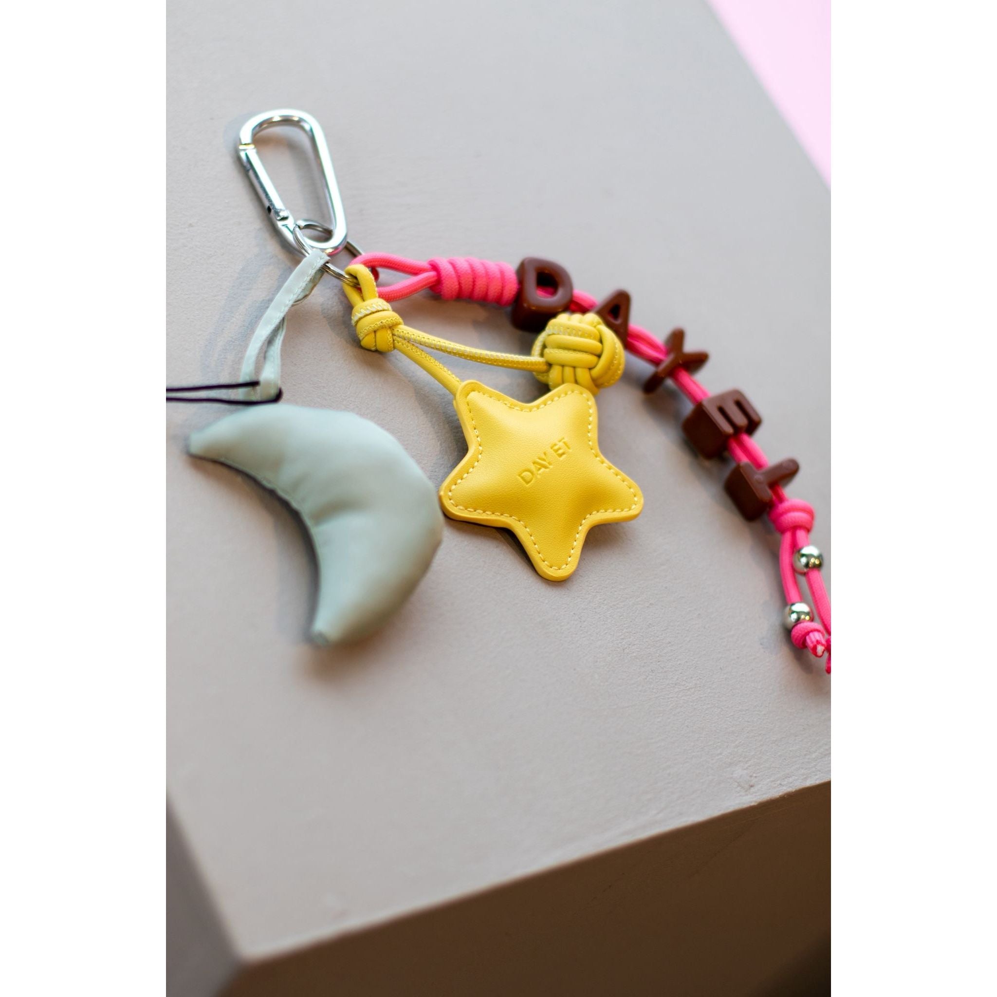 Day Moon and Star Charm