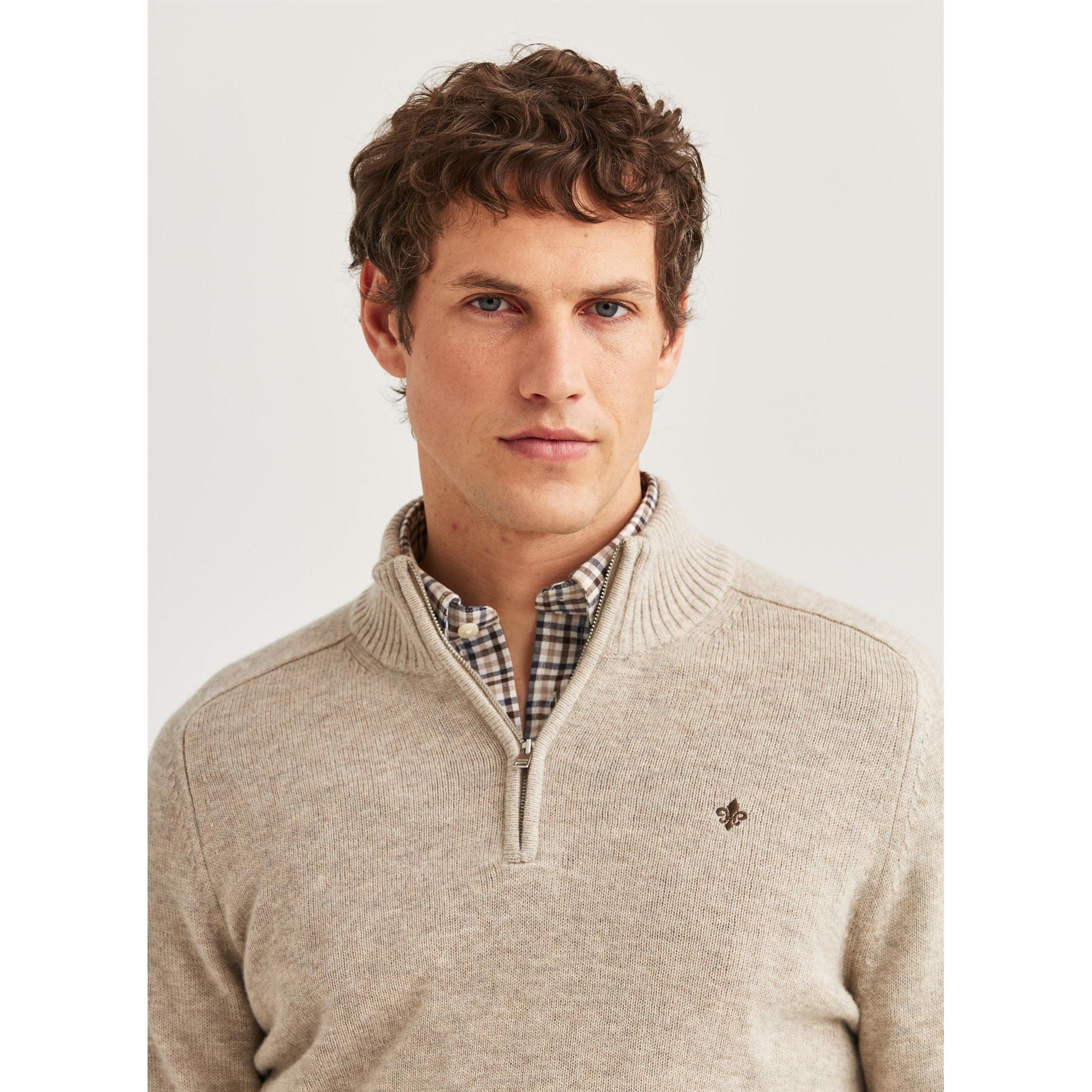 Hertford Half Zip Herre