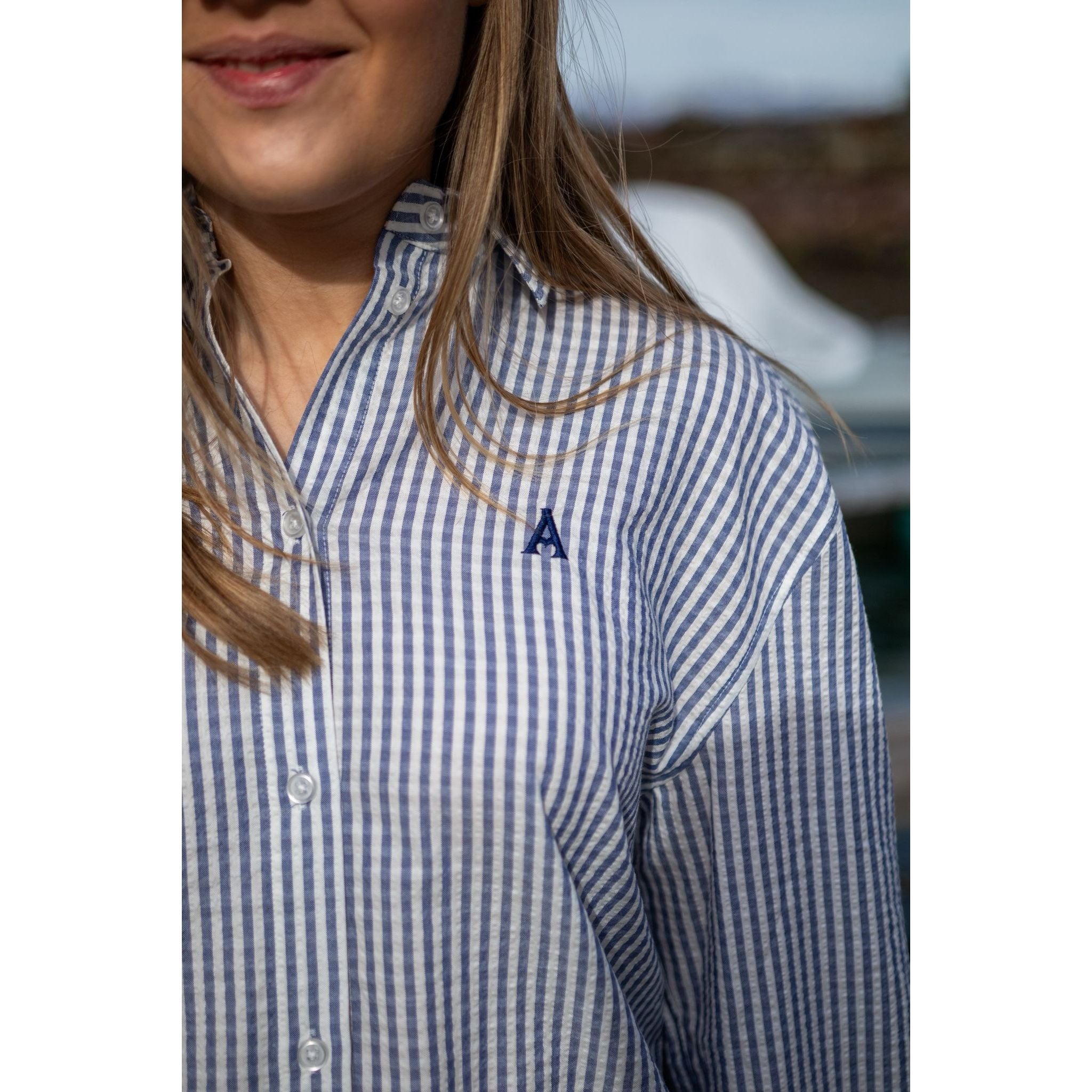 Palermo Seersucker stripe