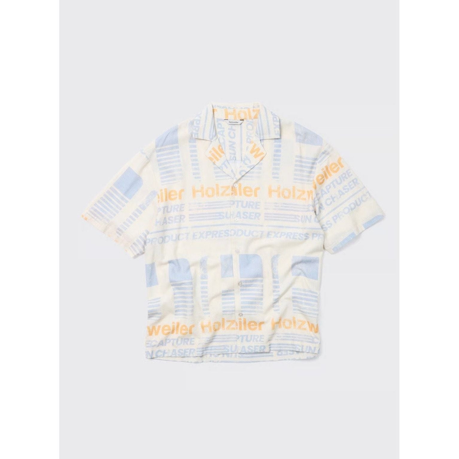 Pier Print Shirt Herre