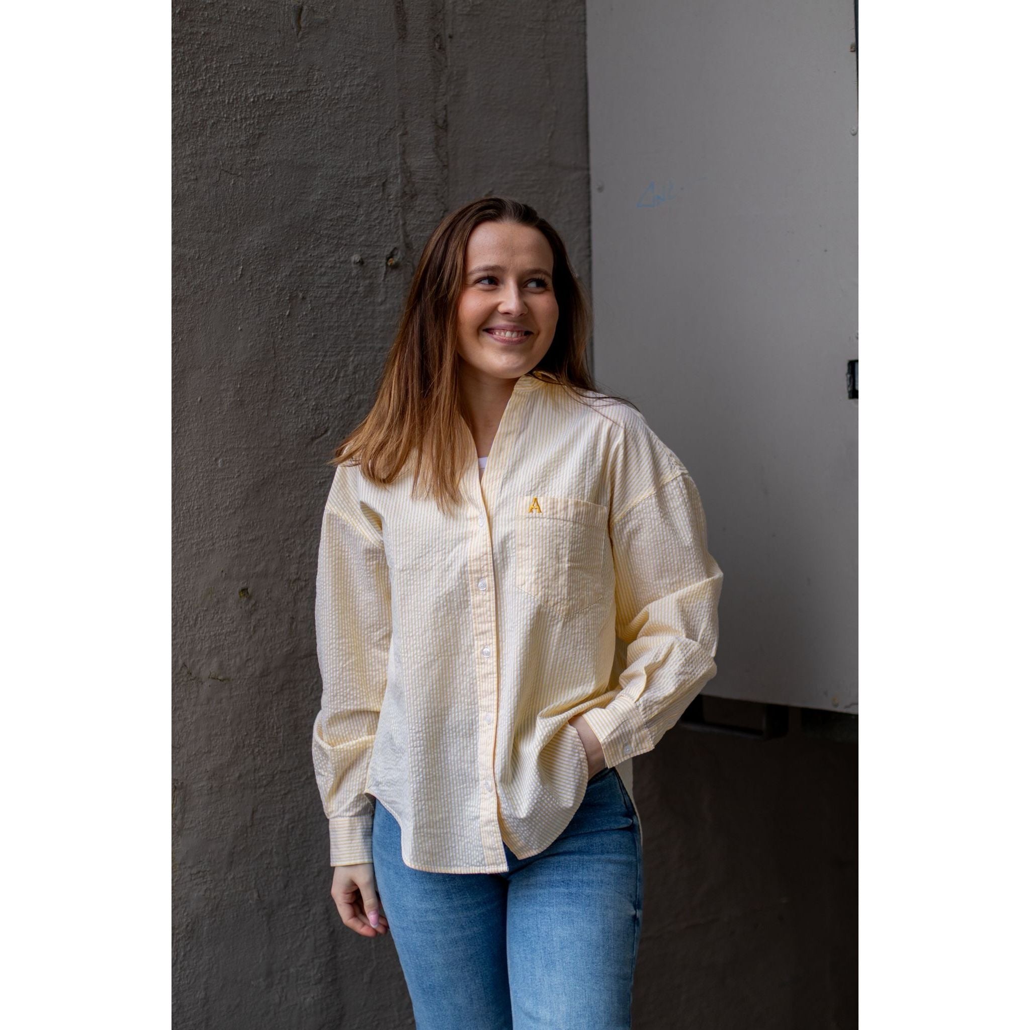 Venice Seersucker Classic Stripe