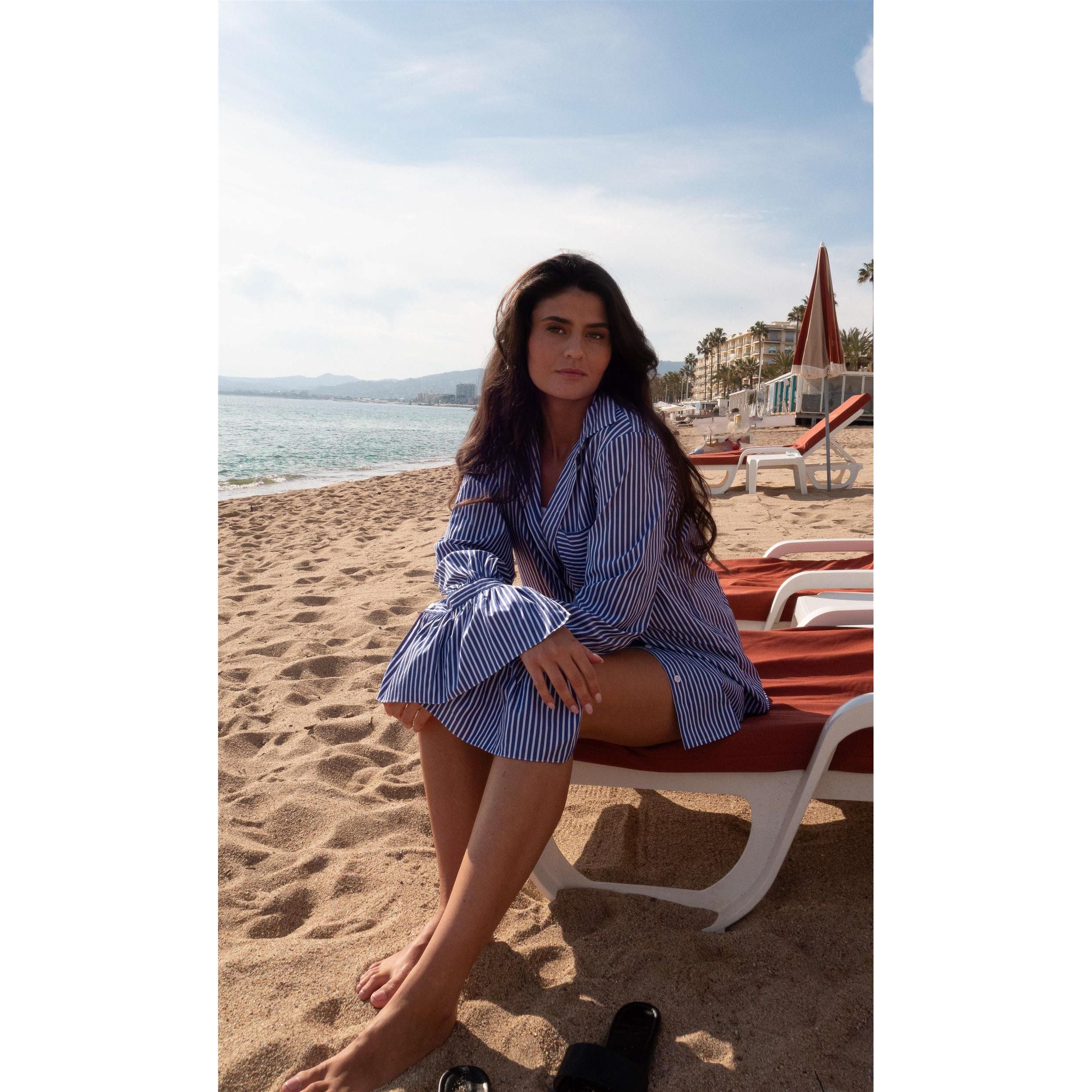 Jules Short Shirt Stripe