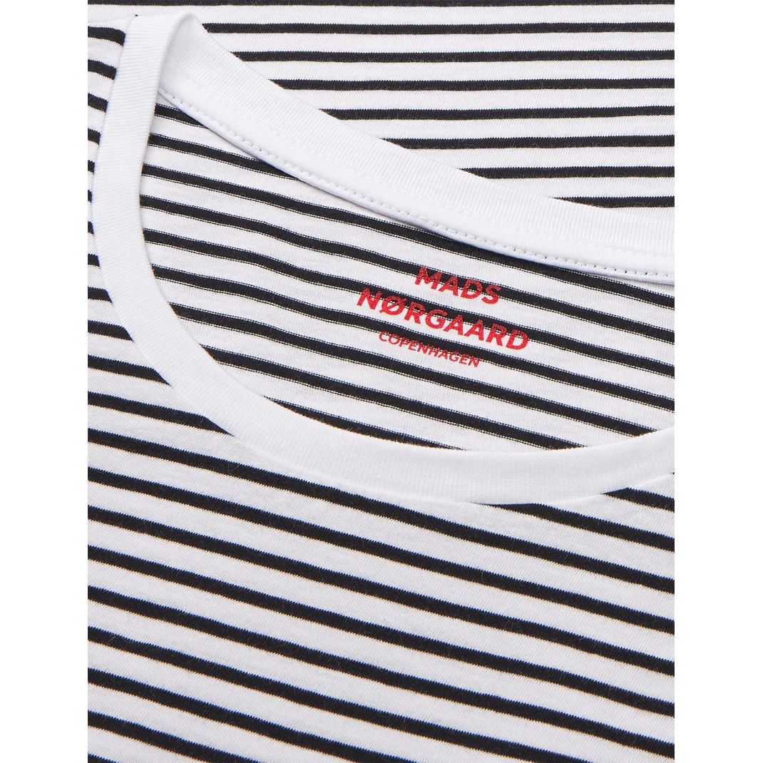 Organic Jersey Stripe Teasy Tee FAV