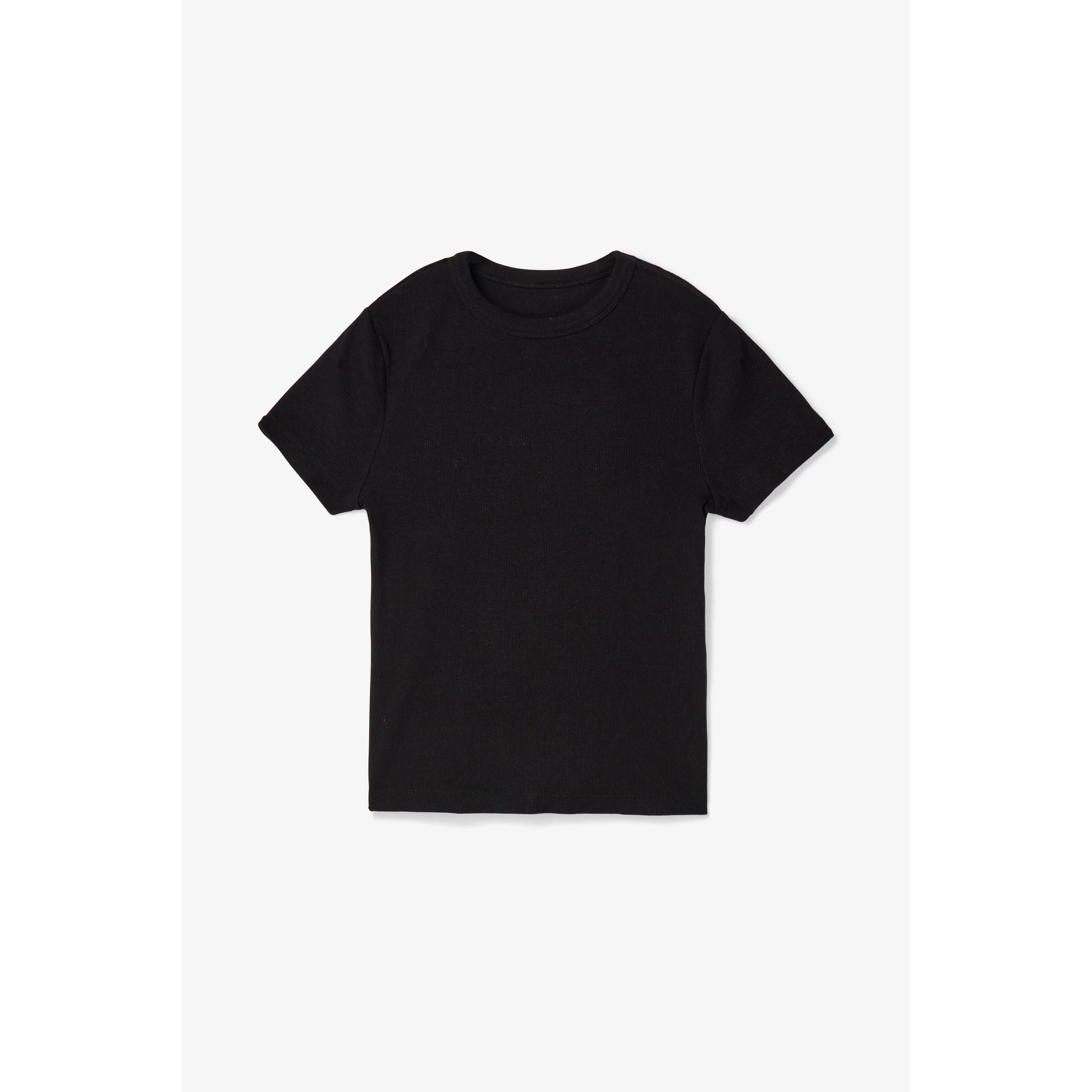 Fitted Rib T-Shirt