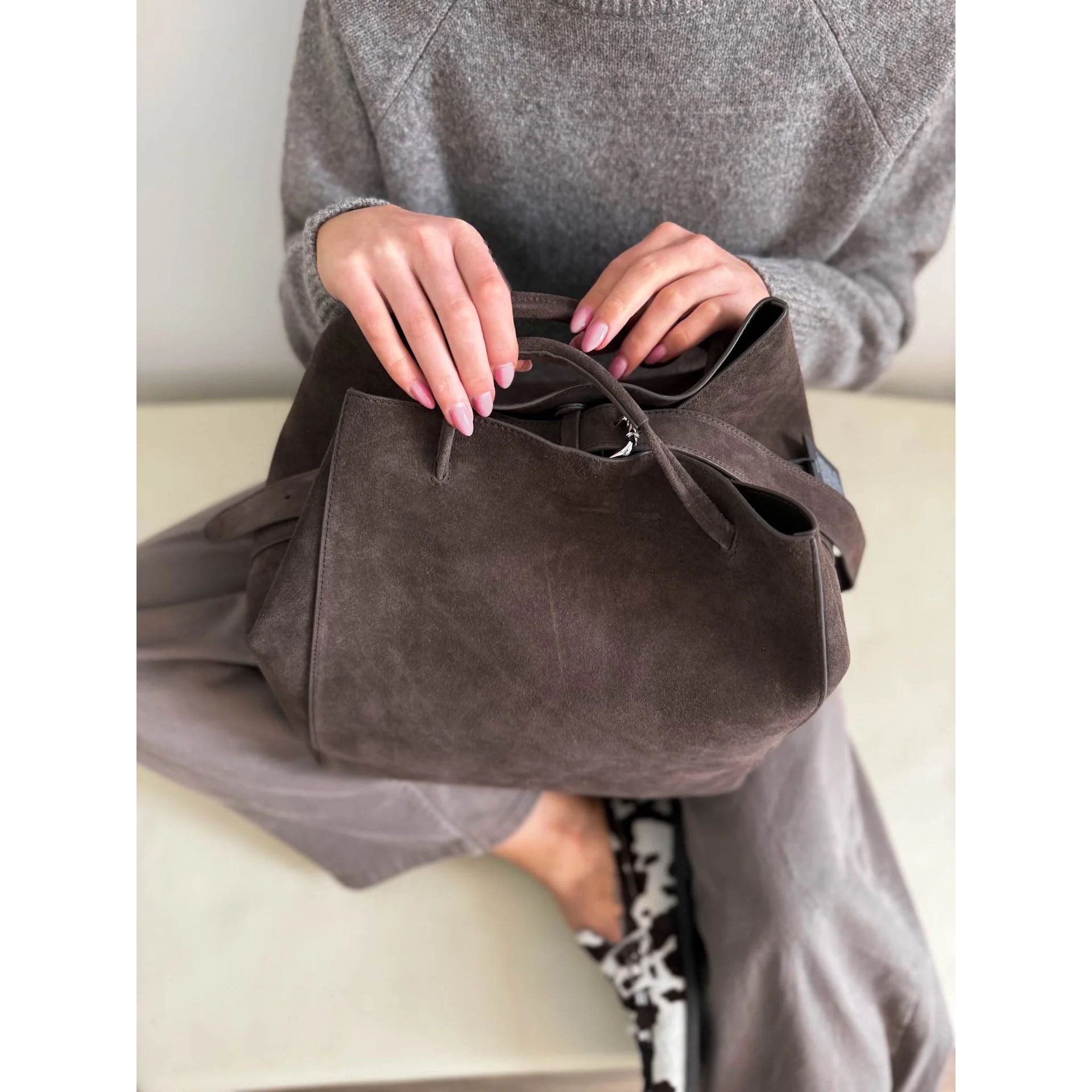 Sac Large Suede